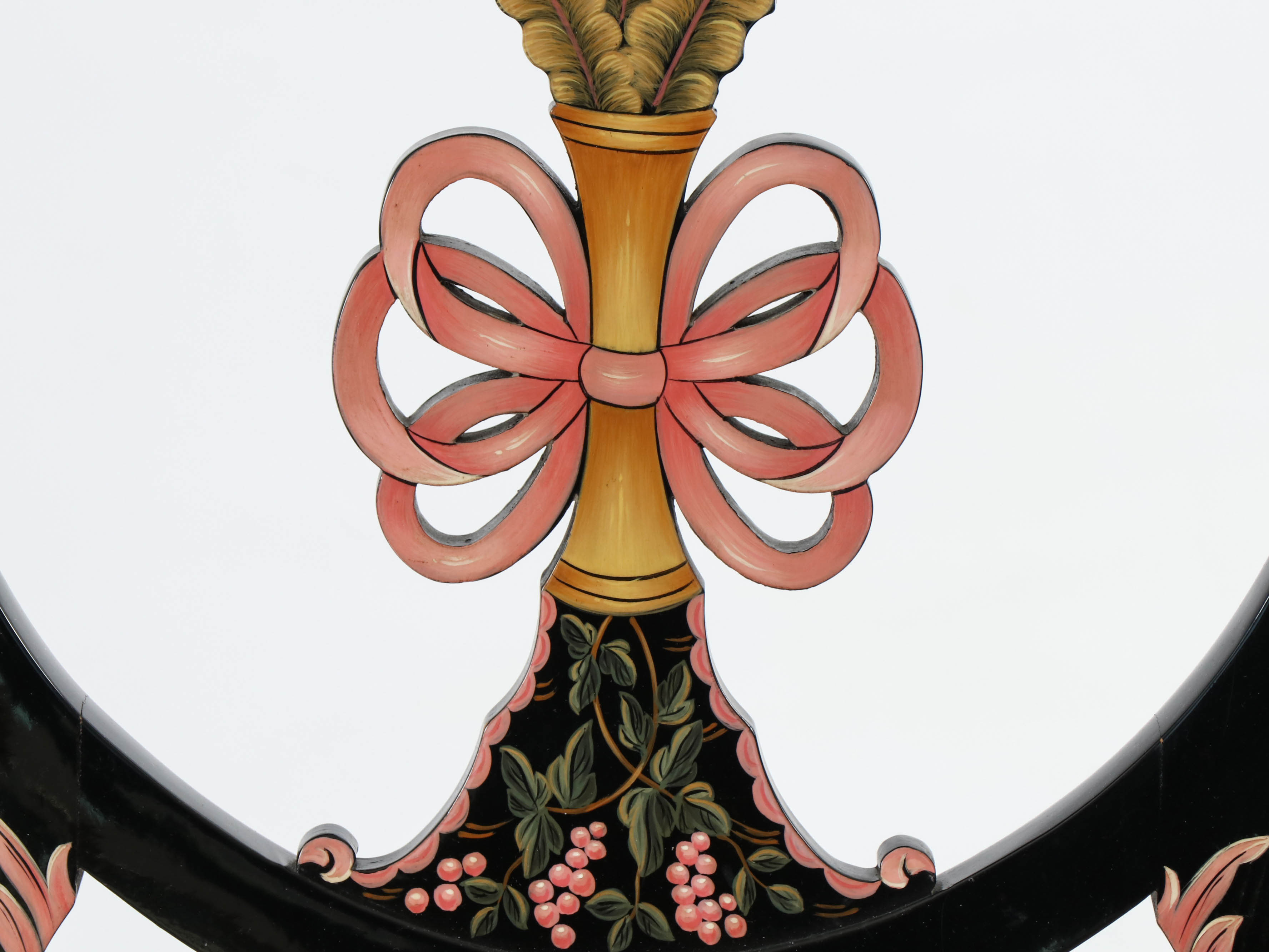 Karges Furniture "Albert and Edwin Collection" Hand-Painted Side Chair