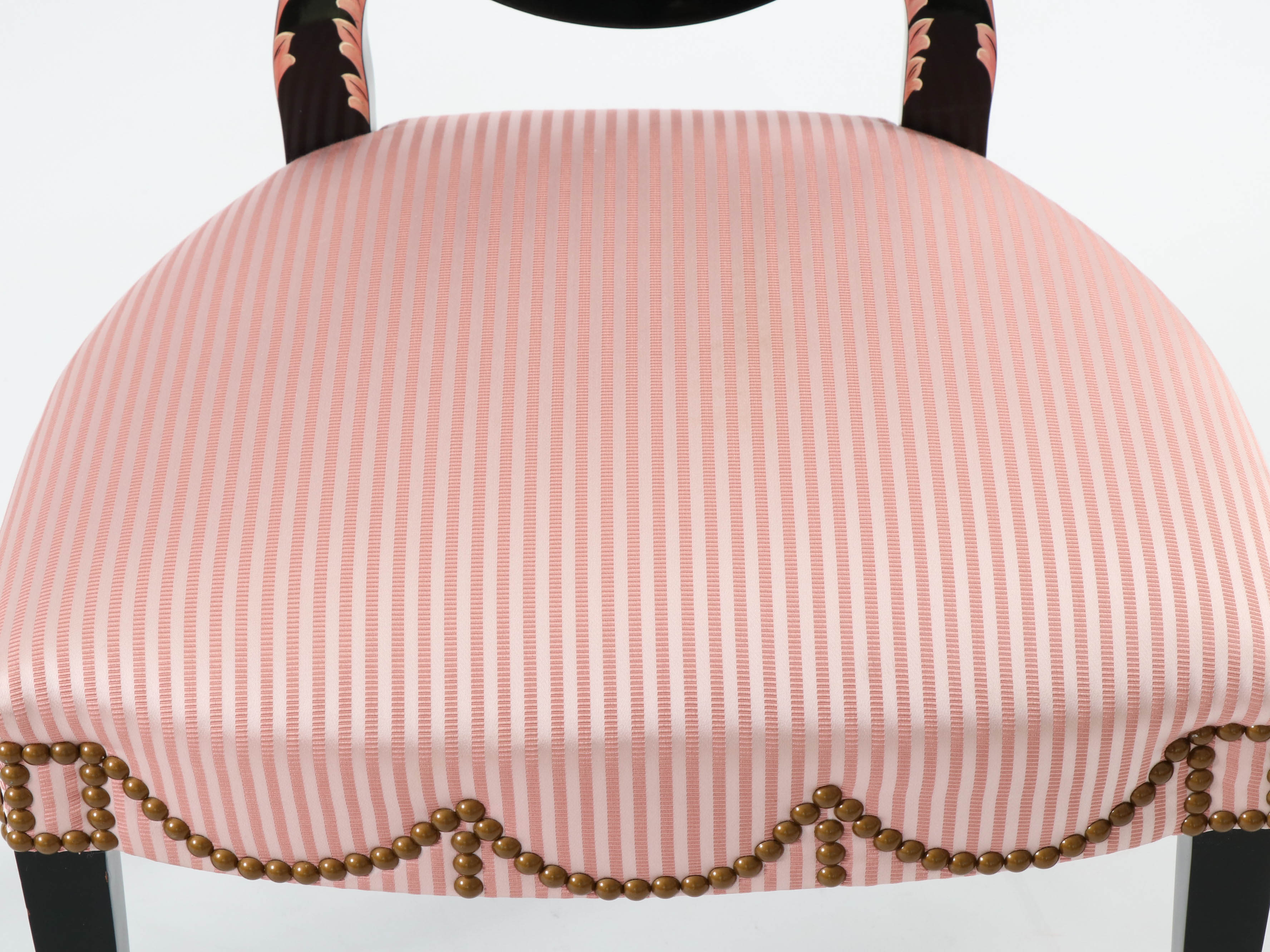 Karges Furniture "Albert and Edwin Collection" Hand-Painted Side Chair