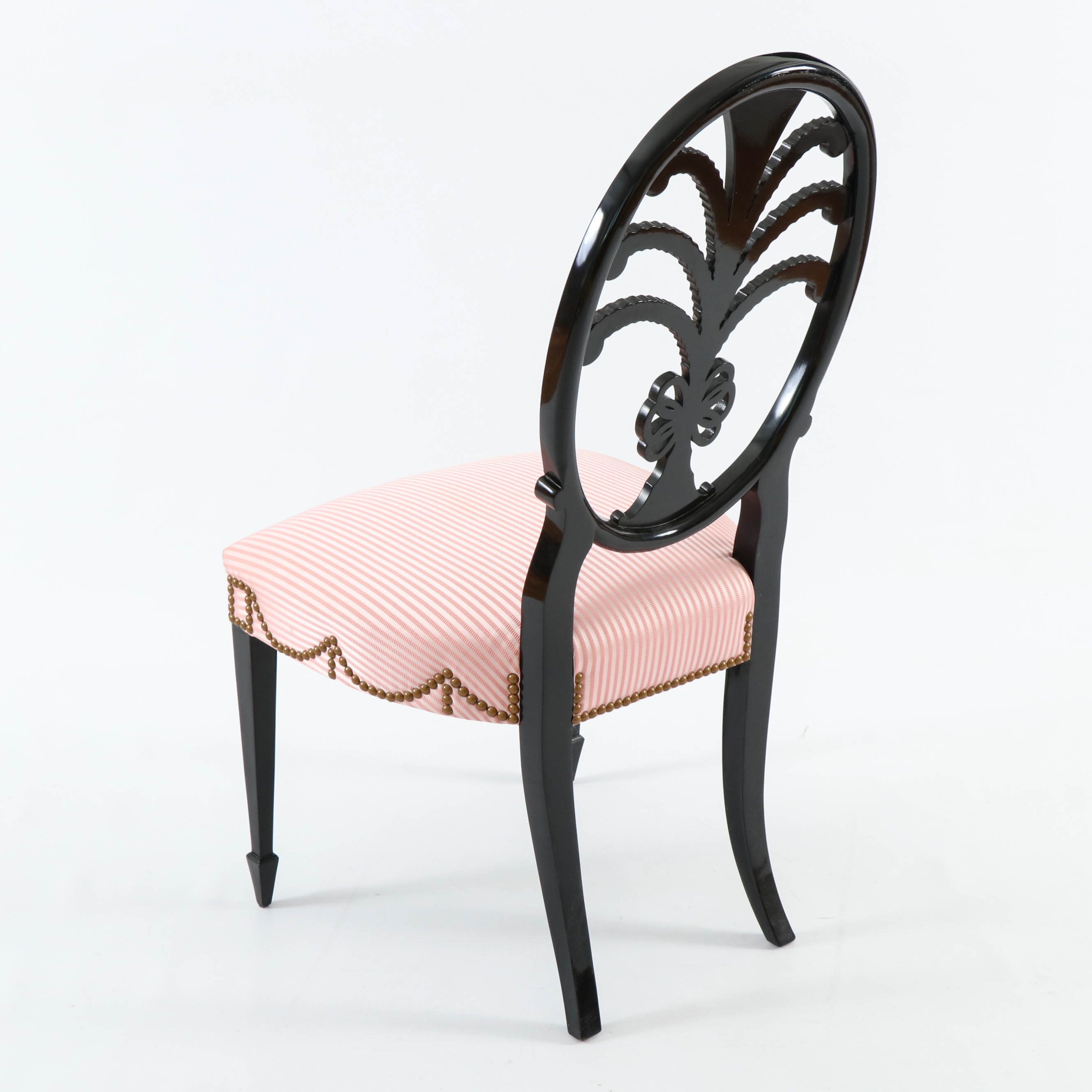 Karges Furniture "Albert and Edwin Collection" Hand-Painted Side Chair