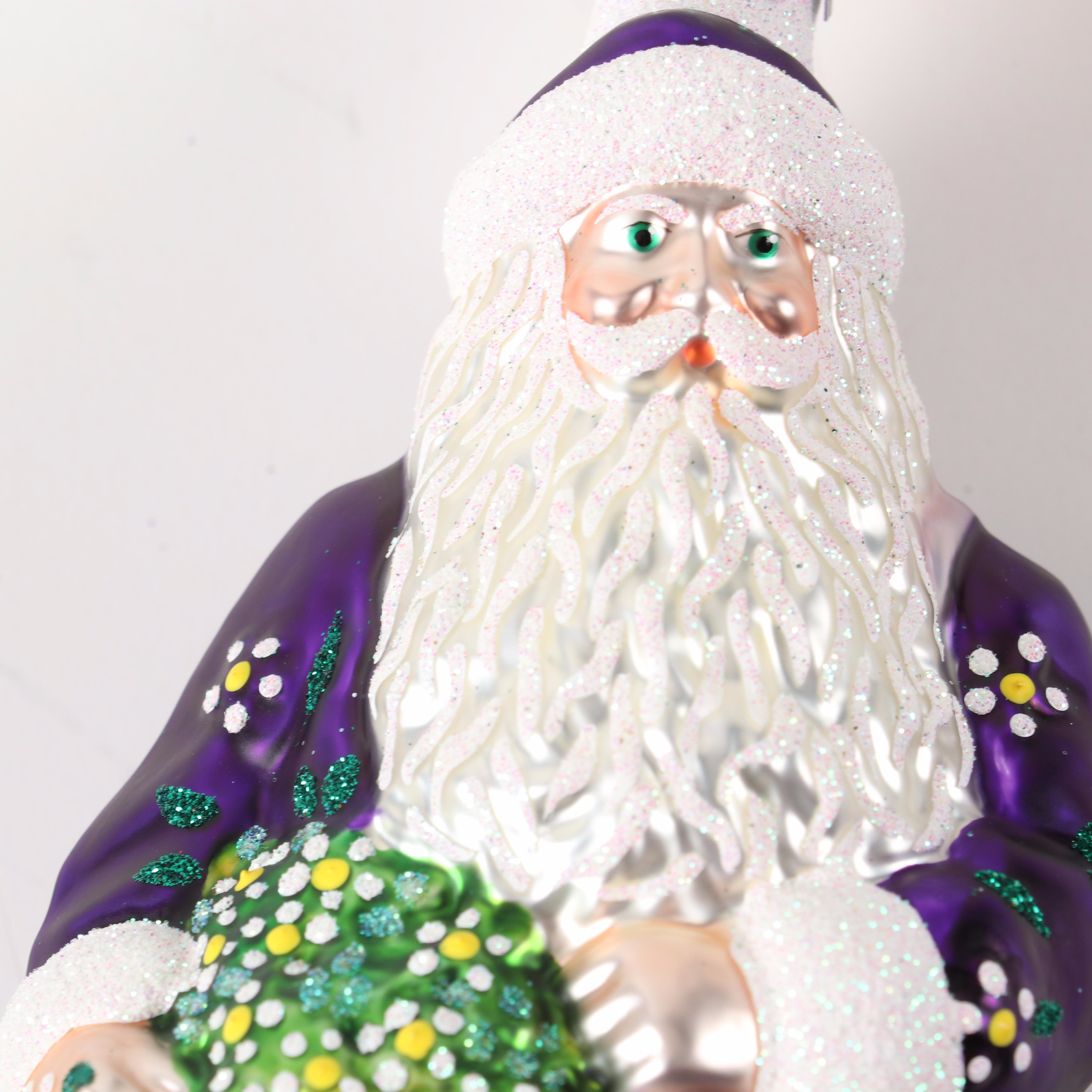 Patricia Breen Designs "Santa of the Daisies" Ornaments, 1990s