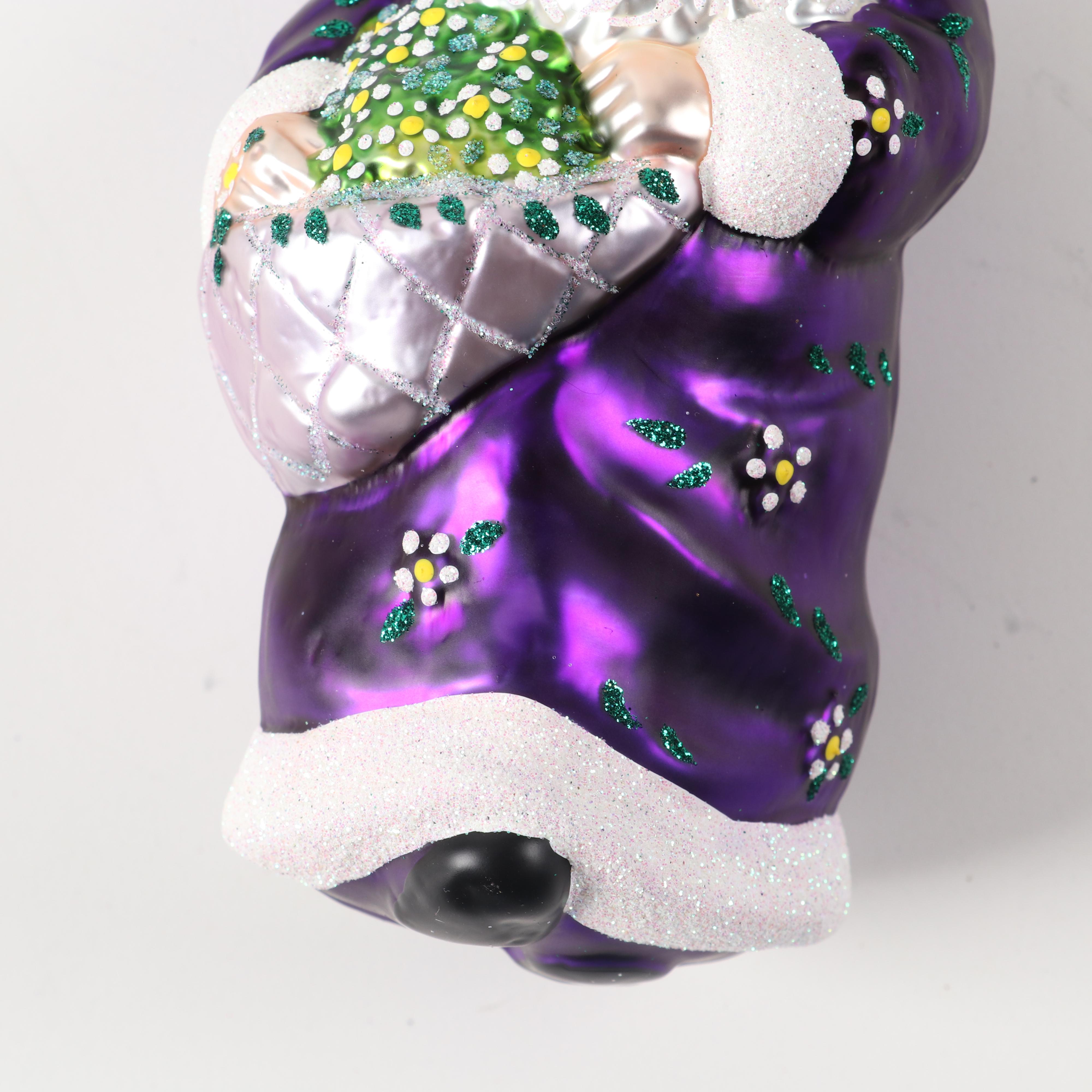 Patricia Breen Designs "Santa of the Daisies" Ornaments, 1990s
