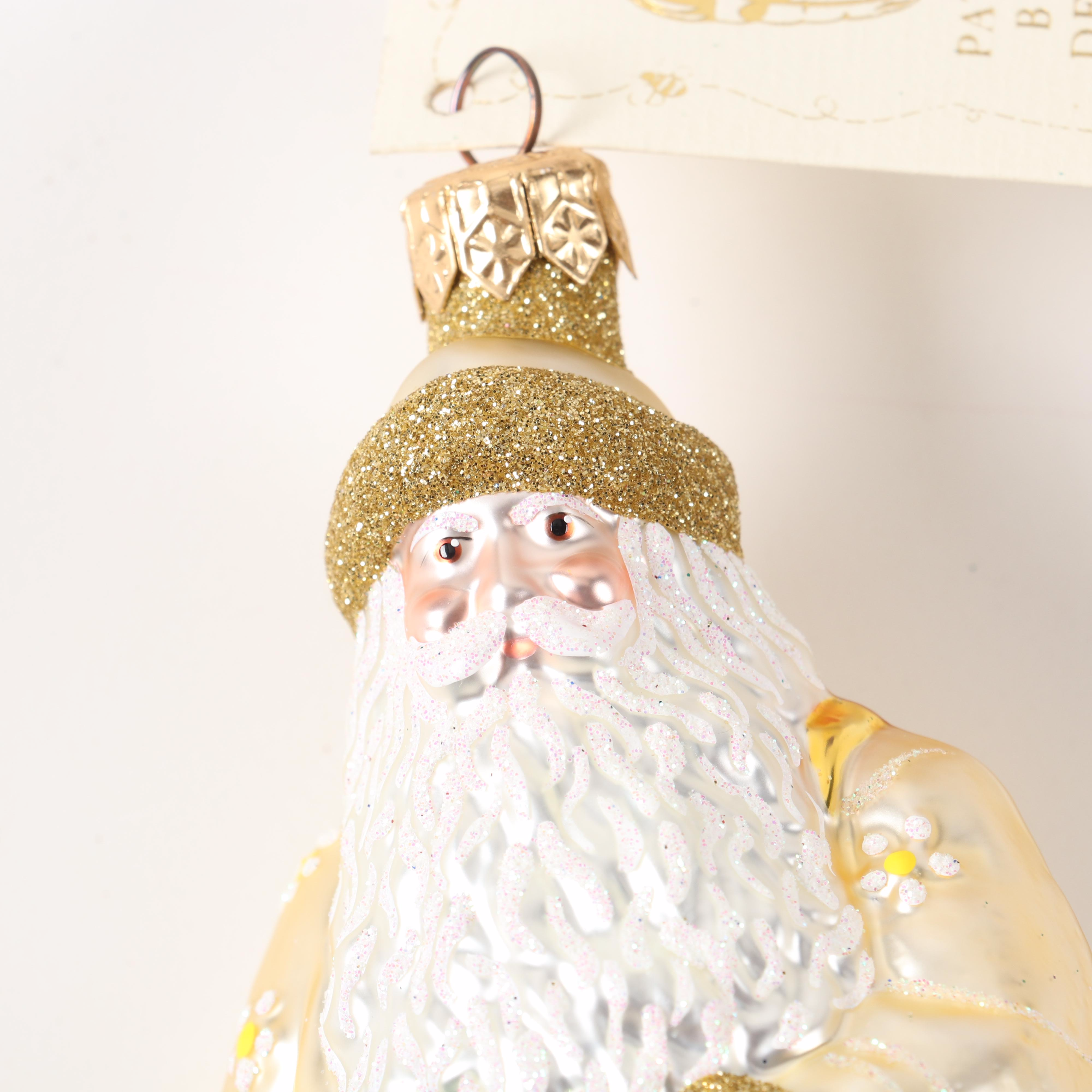 Patricia Breen Designs "Santa of the Daisies" Ornaments, 1990s