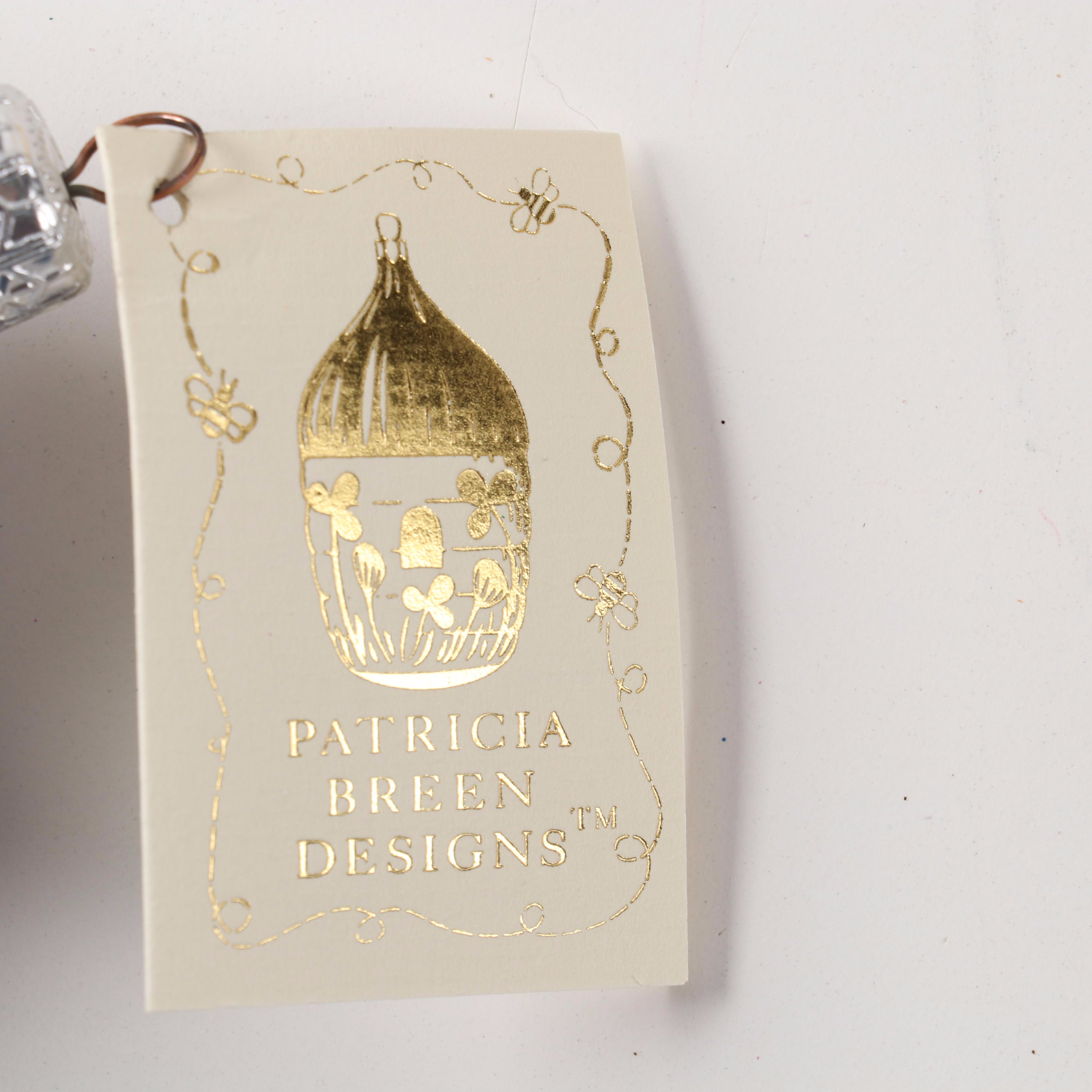 Patricia Breen Designs "Santa of the Daisies" Ornaments, 1990s