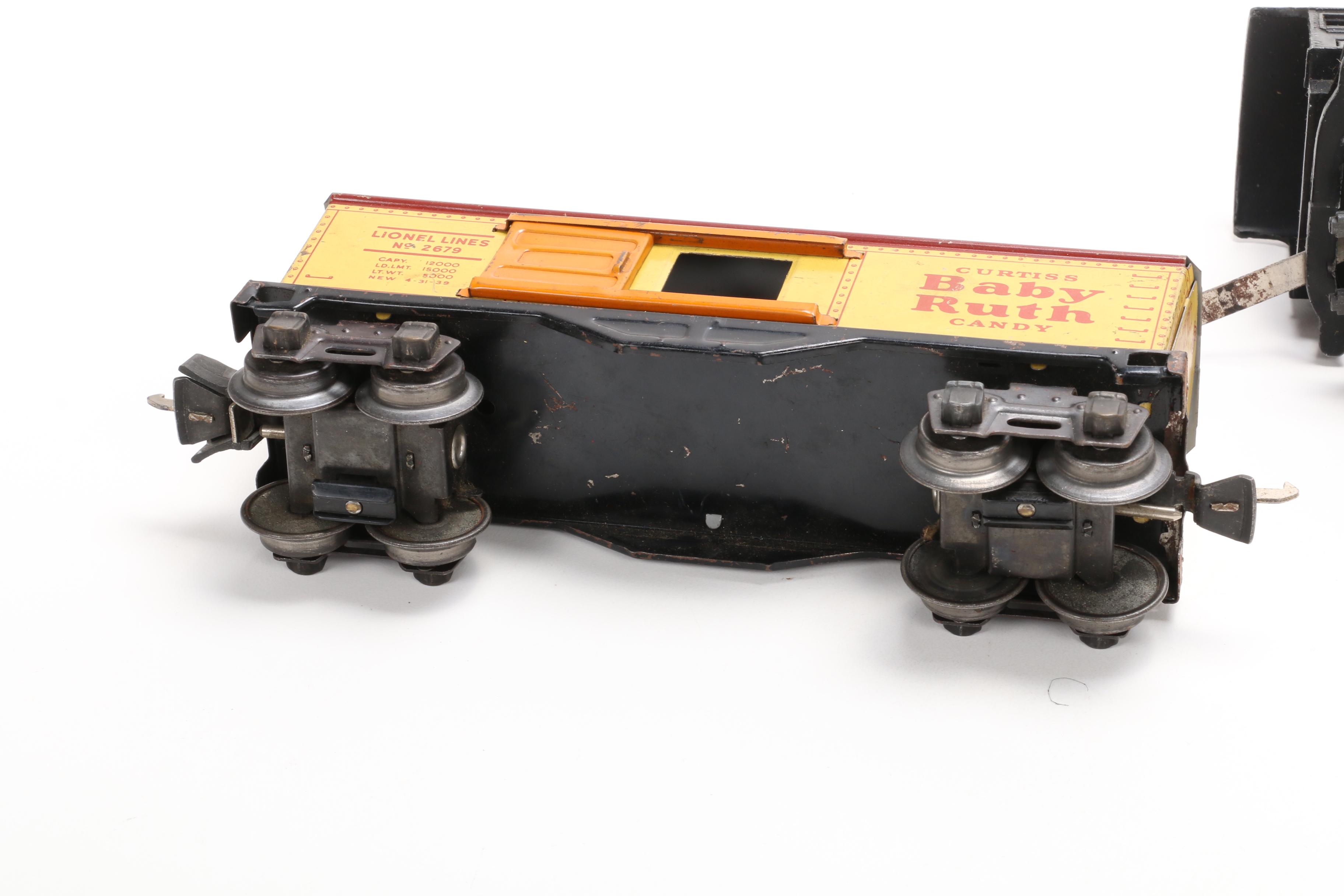 Lionel Pre War O Scale Freight Train Set with 1666 Steam Locomotive