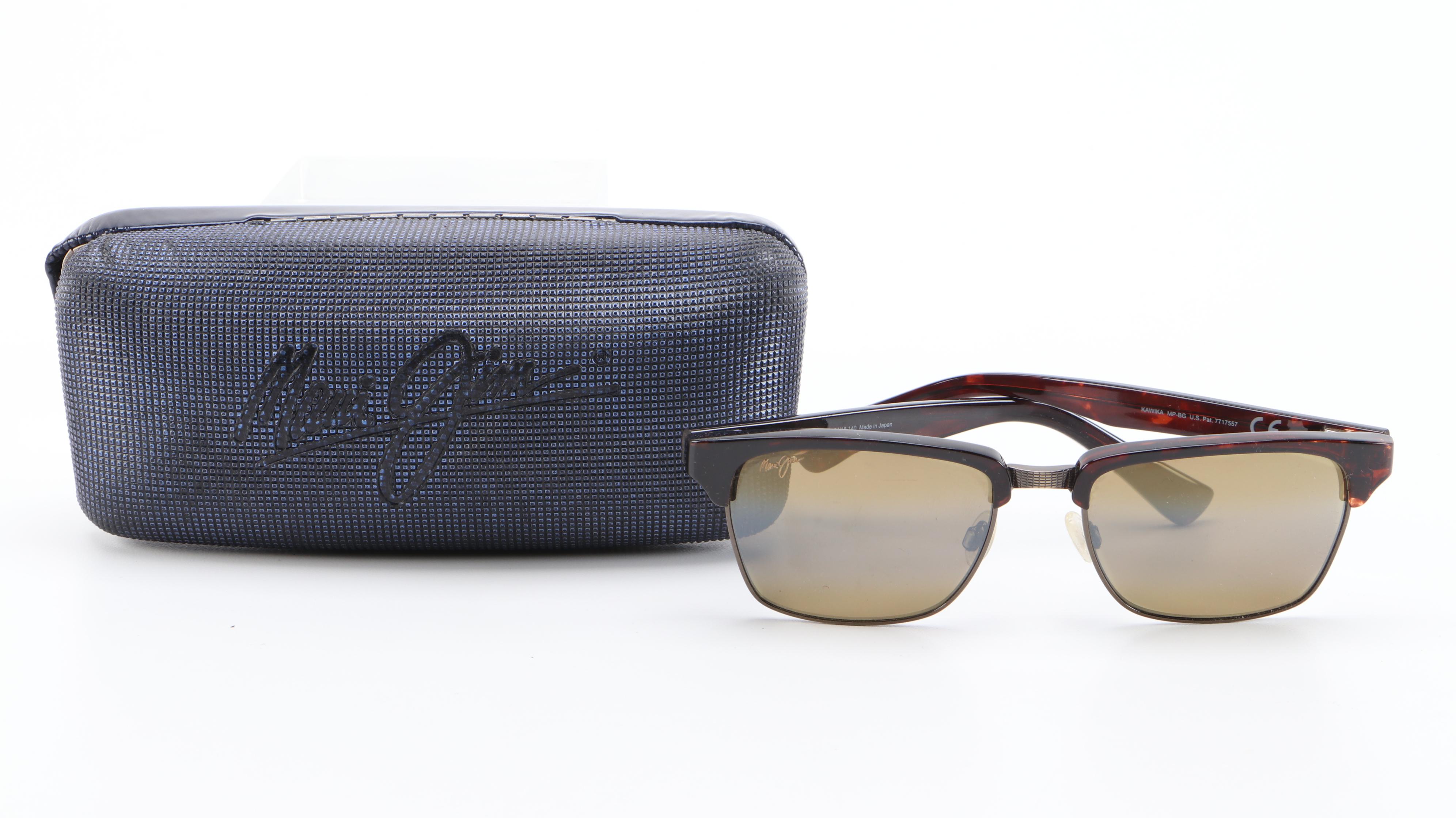 Maui Jim Kawika Polarized Sunglasses with Case