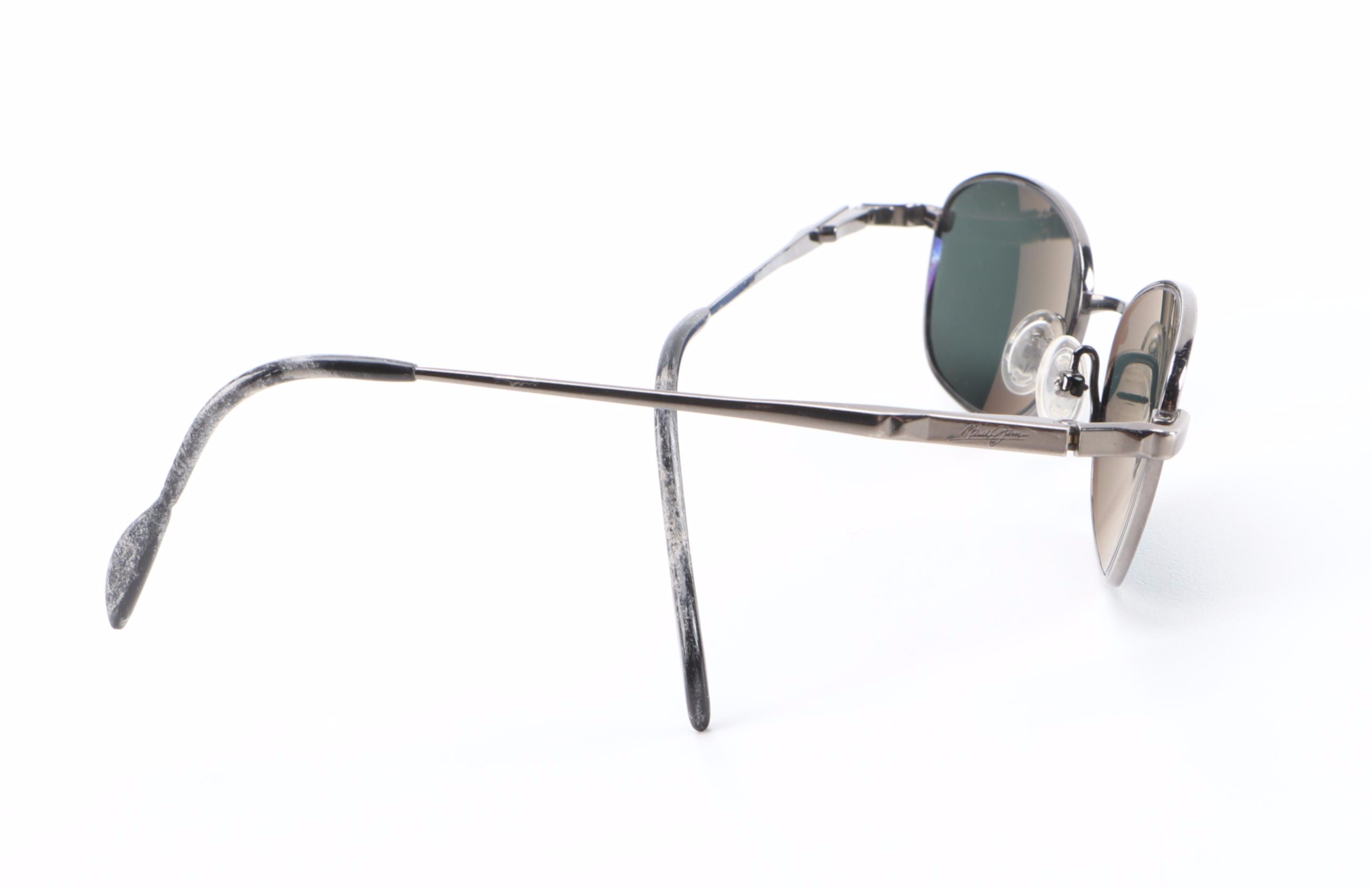 Maui Jim Titanium Windward and Beachcomber Sunglasses with Cases