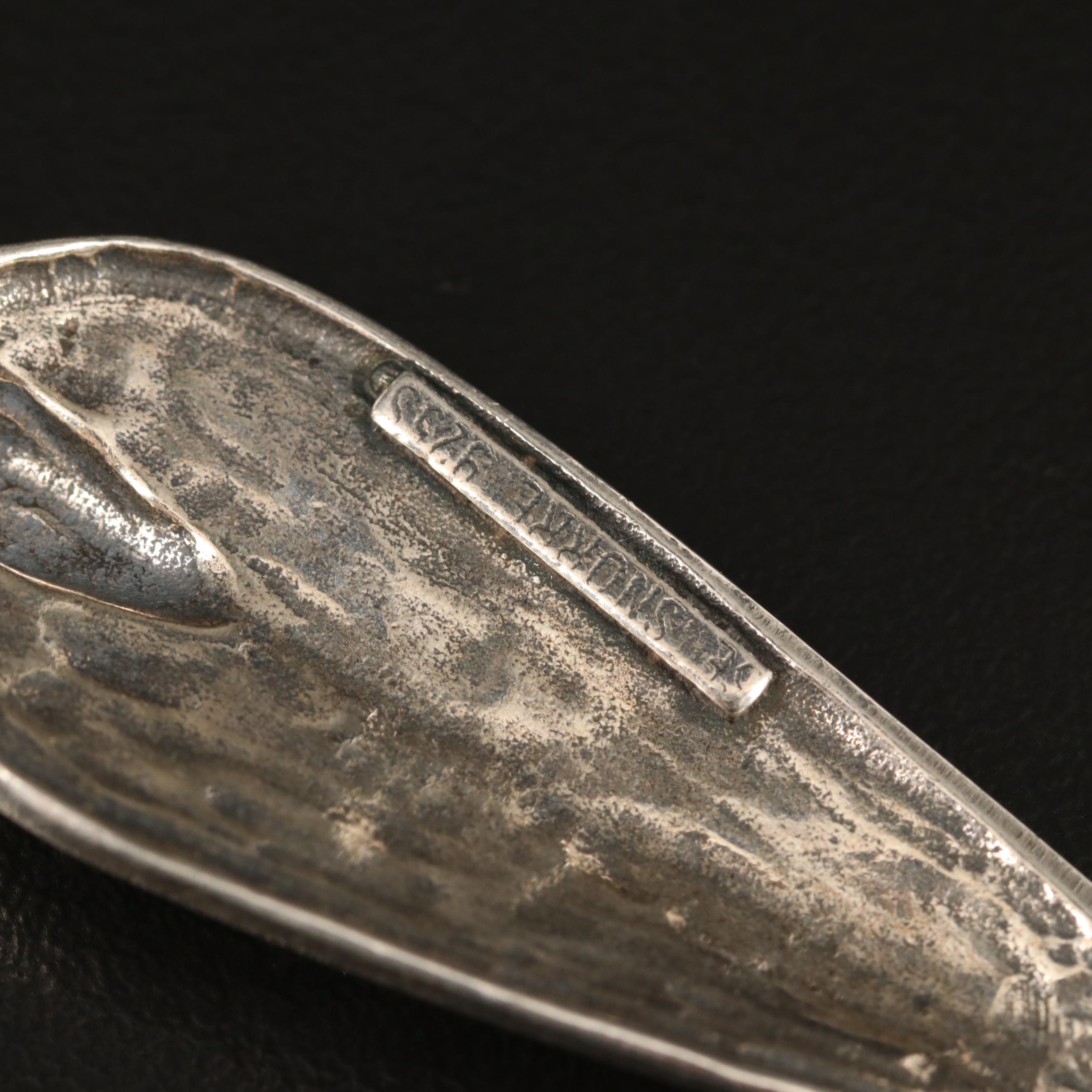 Norwegian Sigmund Espeland "Snorre" Sterling Dagger Pendant