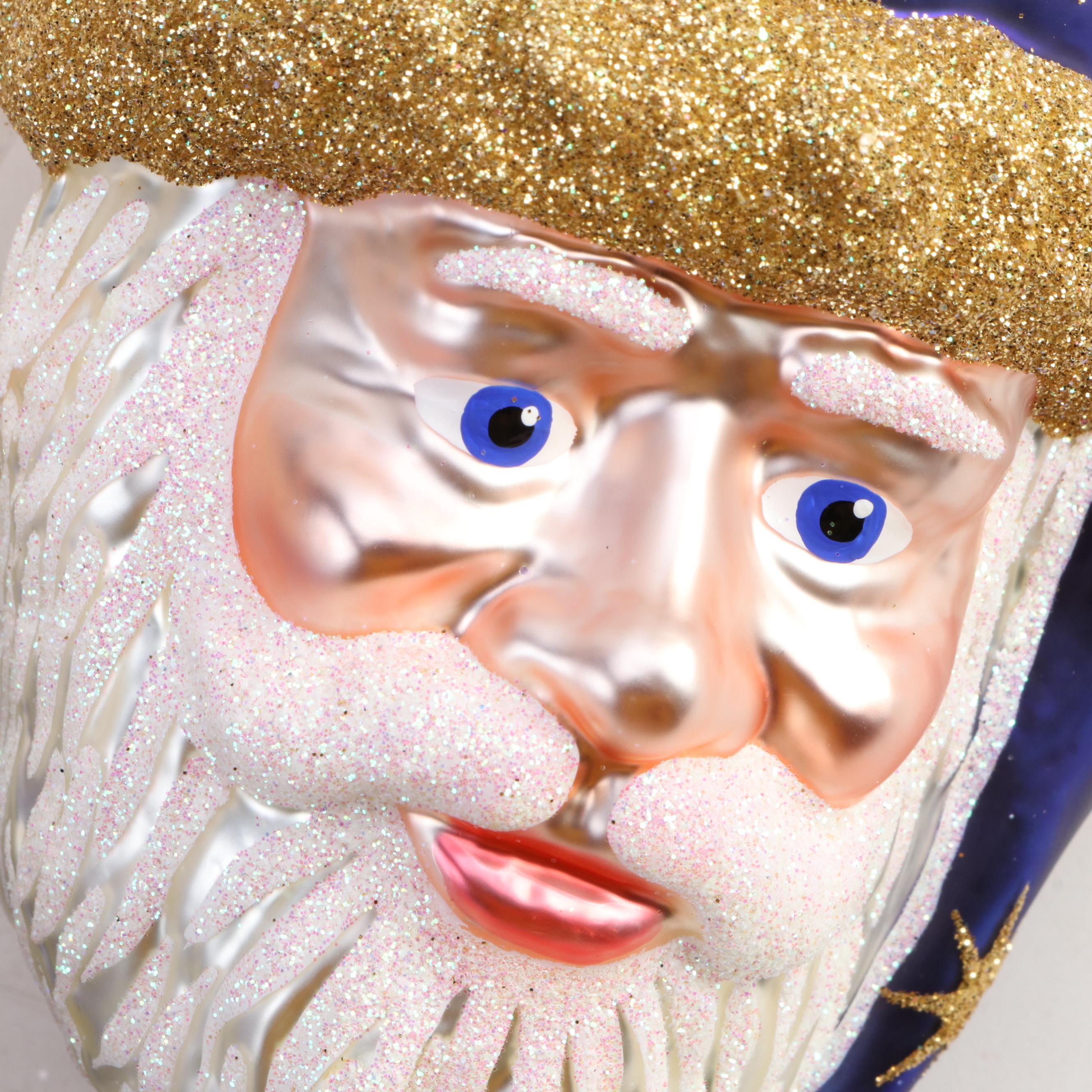 Patricia Breen Designs "Night Flight Santa" and Other Ornaments, 1990s