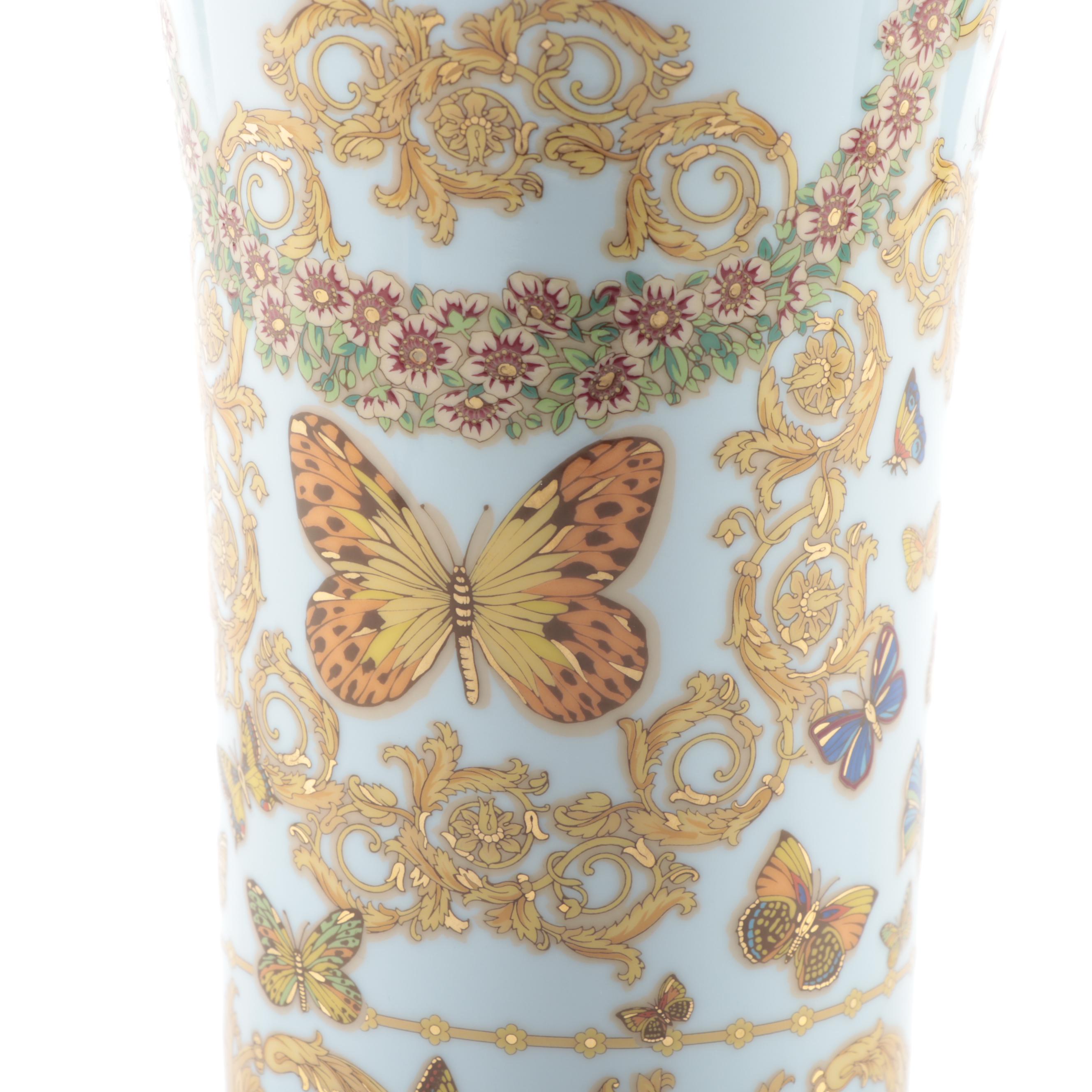 Versace for Rosenthal "Le Jardin de Versace" Porcelain Vase