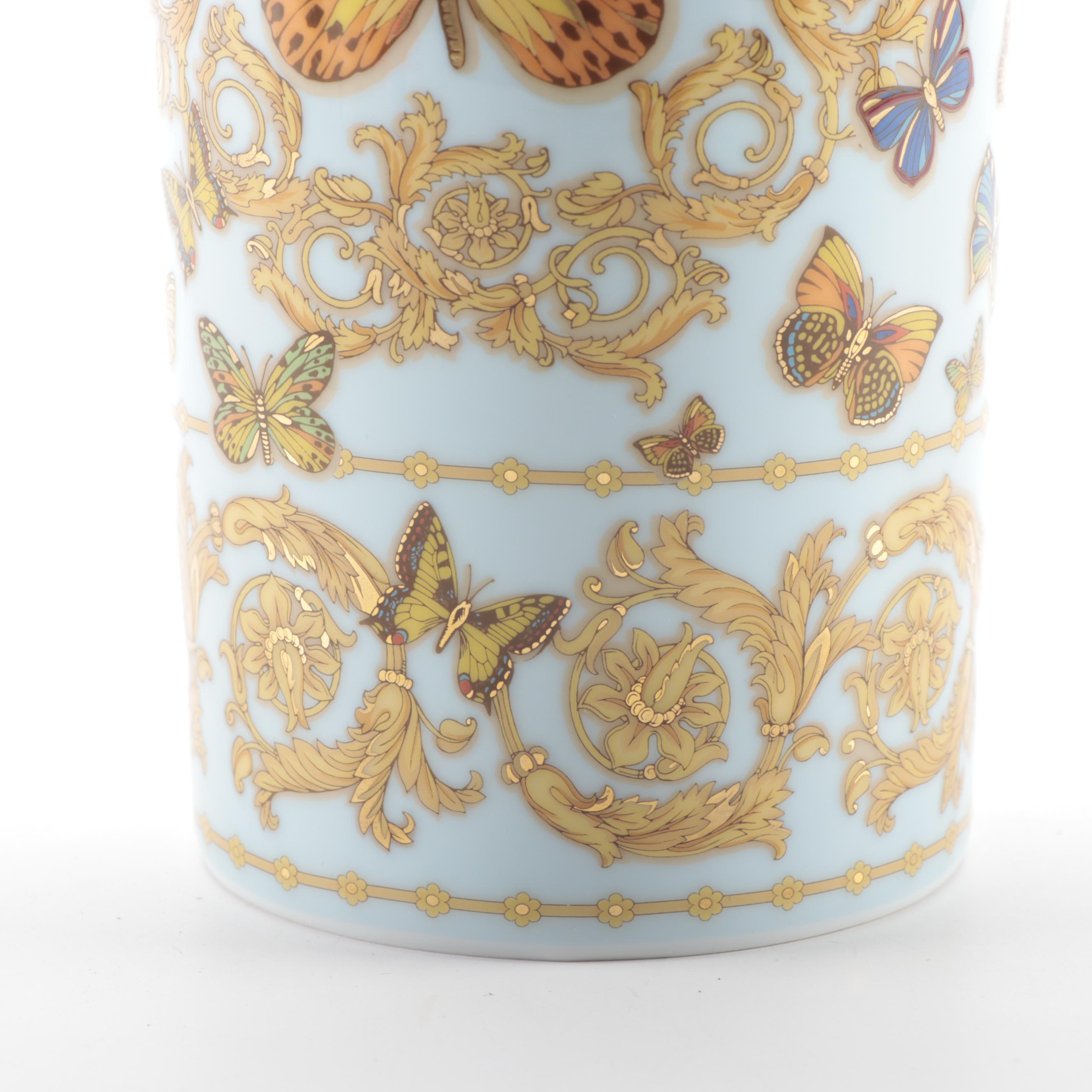 Versace for Rosenthal "Le Jardin de Versace" Porcelain Vase