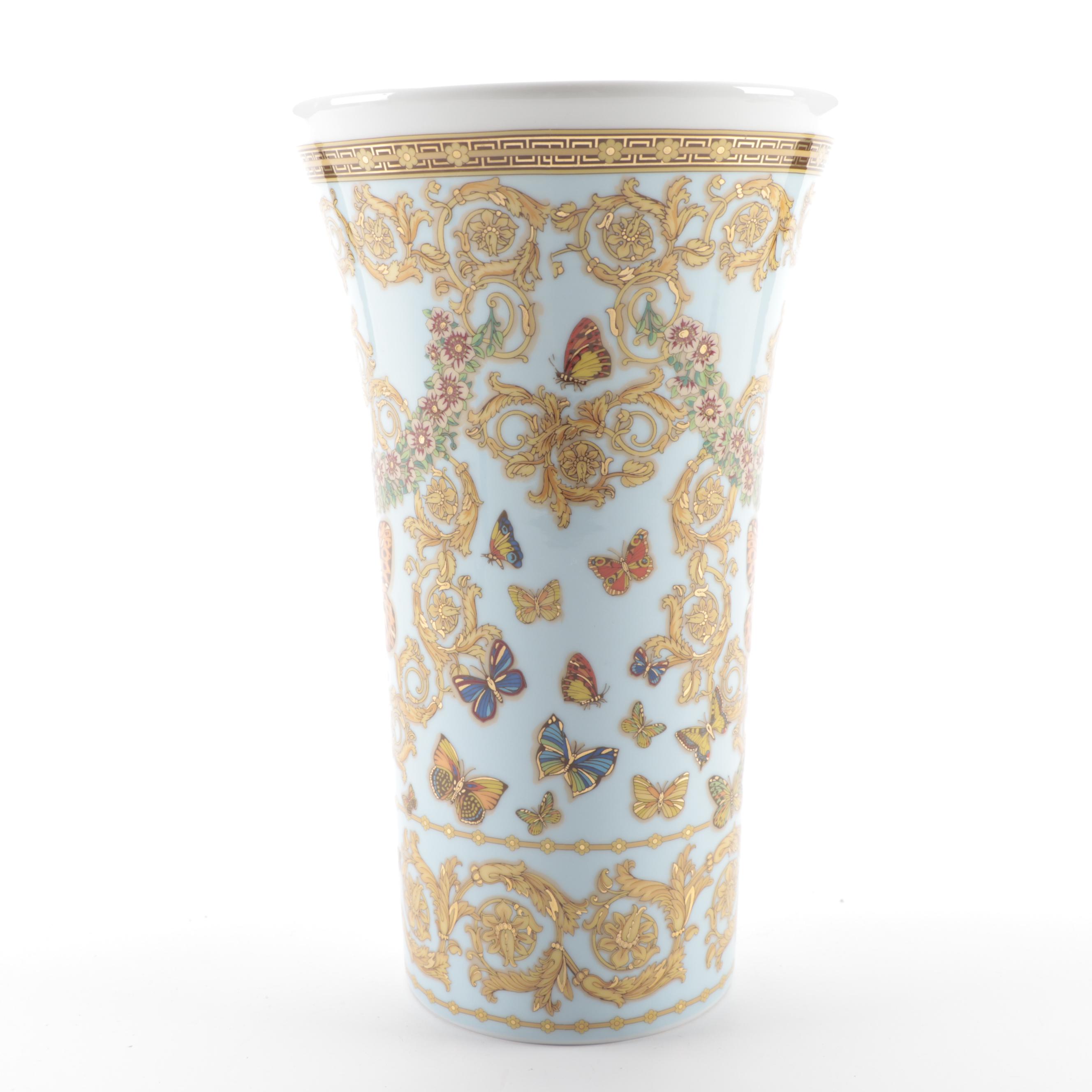 Versace for Rosenthal "Le Jardin de Versace" Porcelain Vase