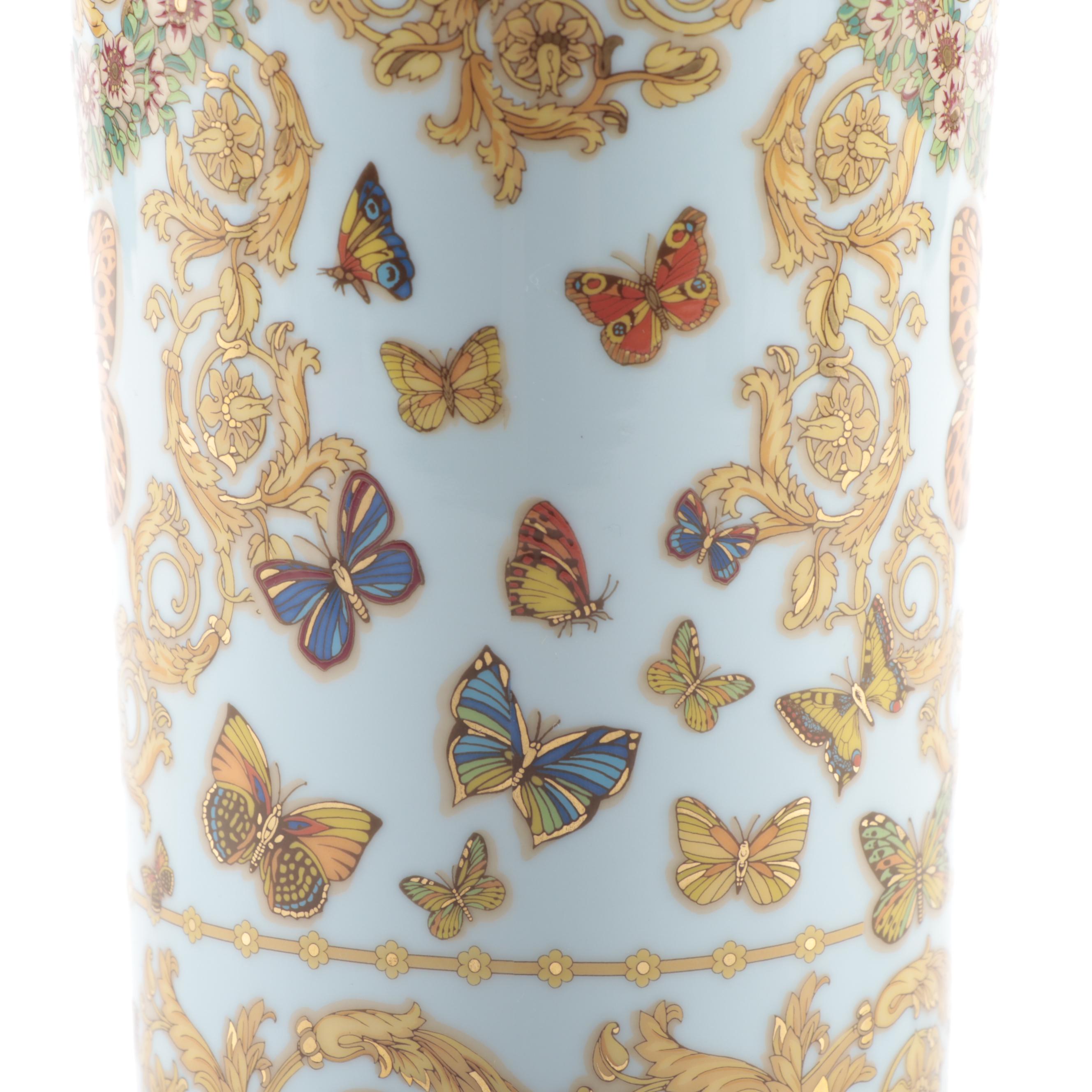 Versace for Rosenthal "Le Jardin de Versace" Porcelain Vase