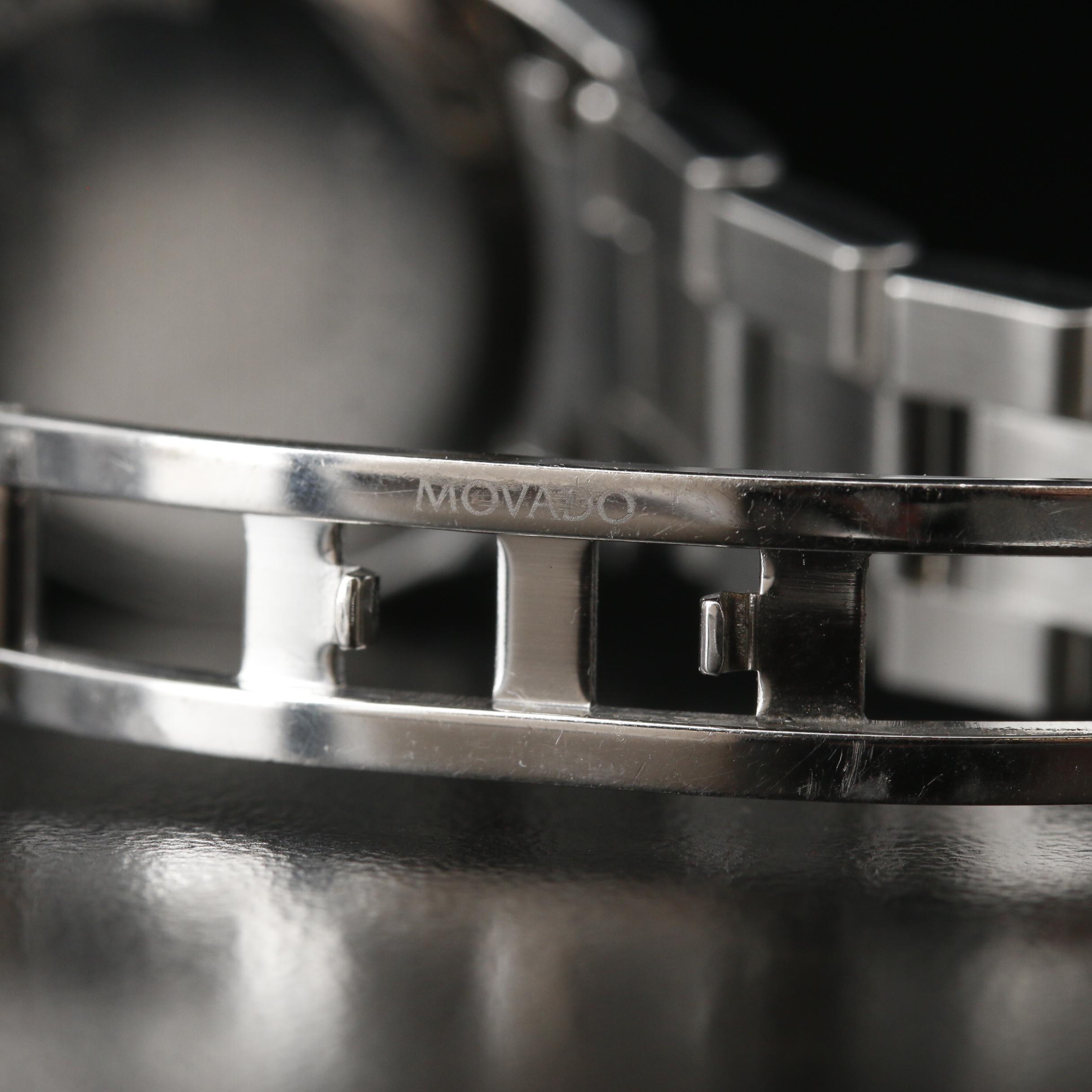 Movado Junior Sport Stainless Steel Quartz Watch