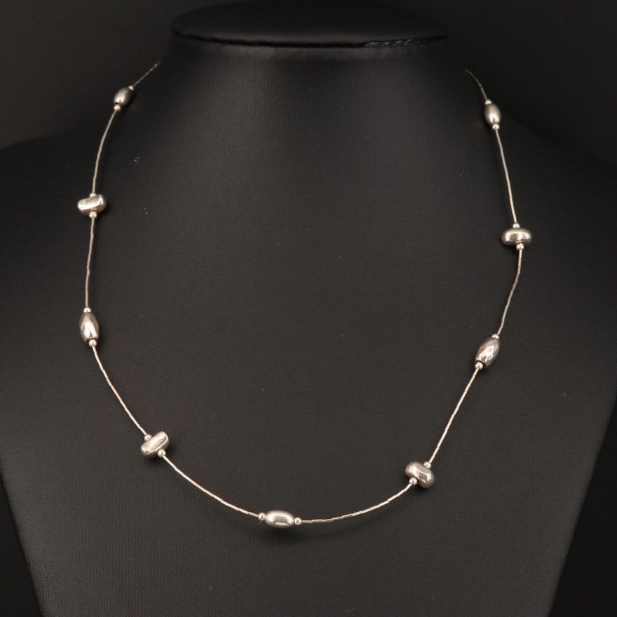 Silpada Sterling Silver Station Necklace