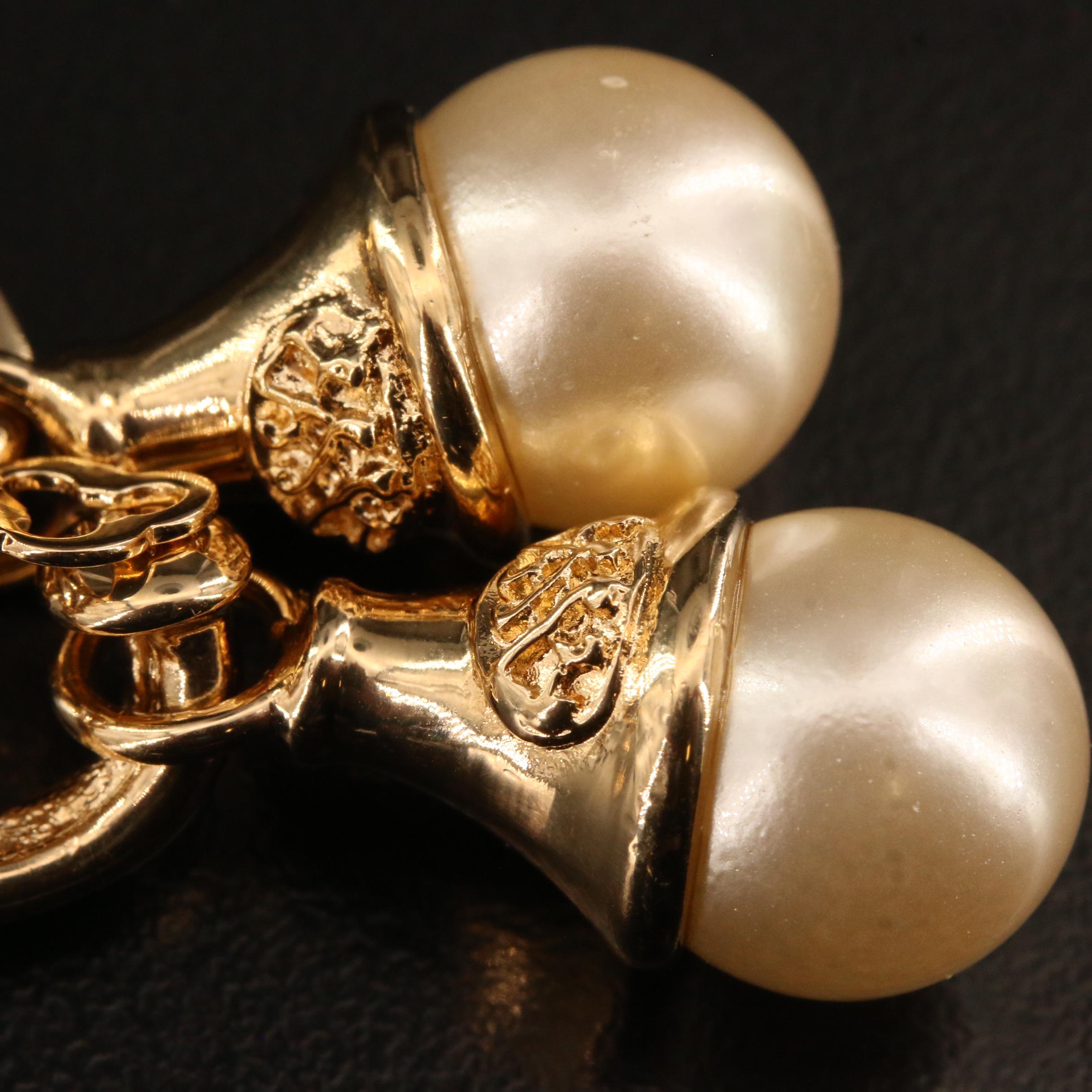 Duchess of Windsor Replica Jewelry with Rhinestone and Enamel Accents