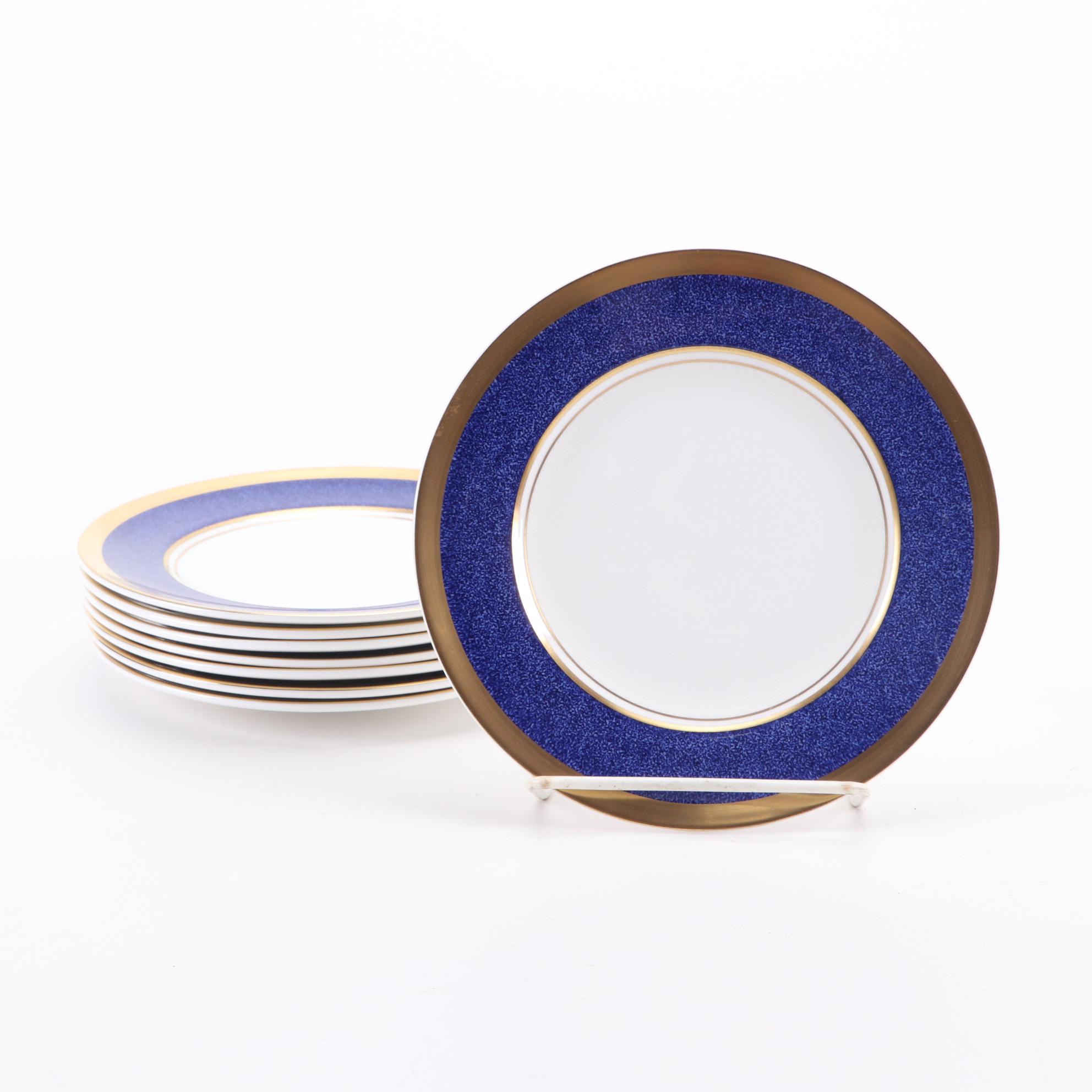 Coalport "Athlone Blue" Bone China Dinnerware Service for Eight, 1970–1993