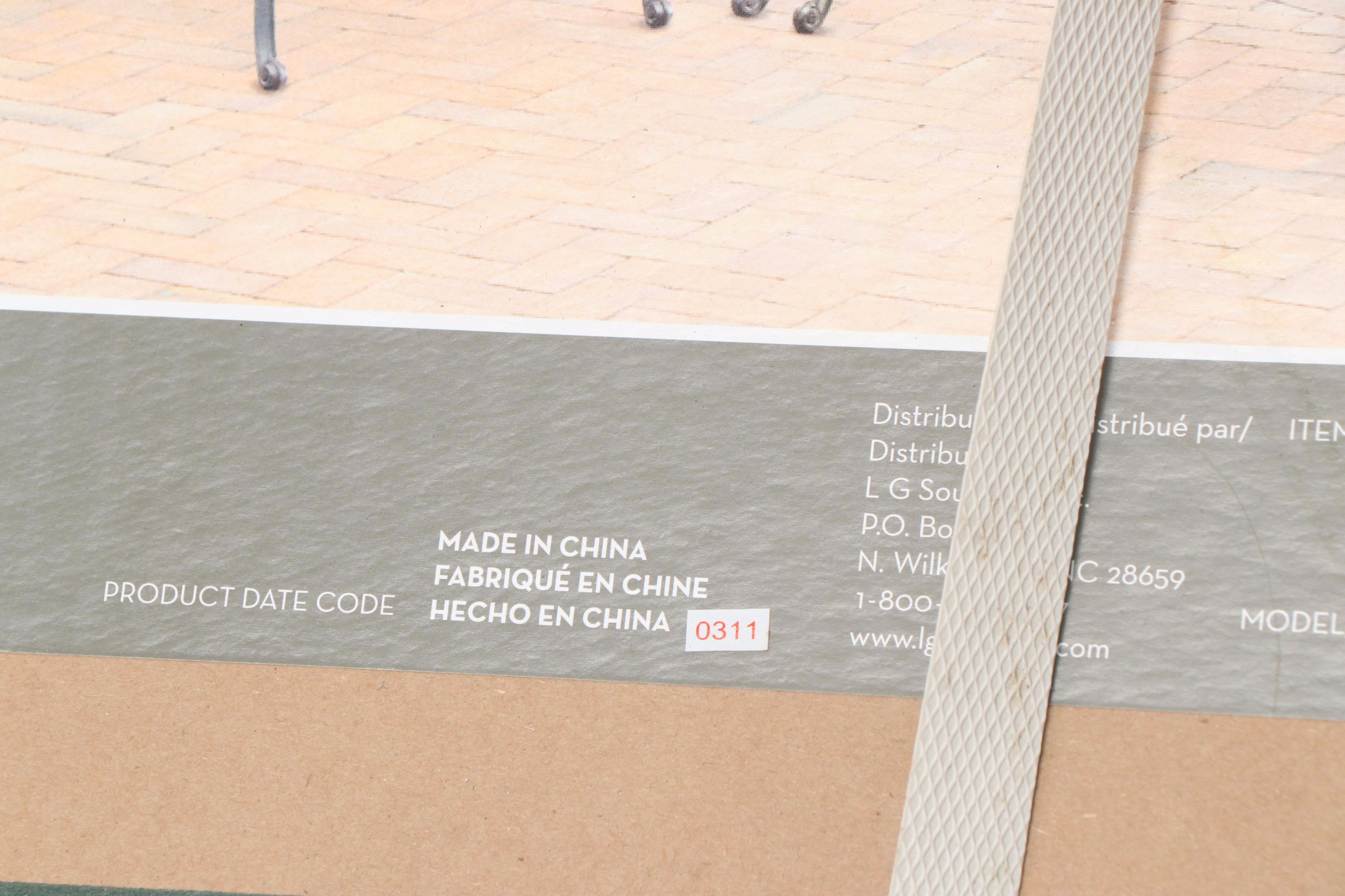 Garden Treasures and Martha Stewart Living Metal Patio Furniture