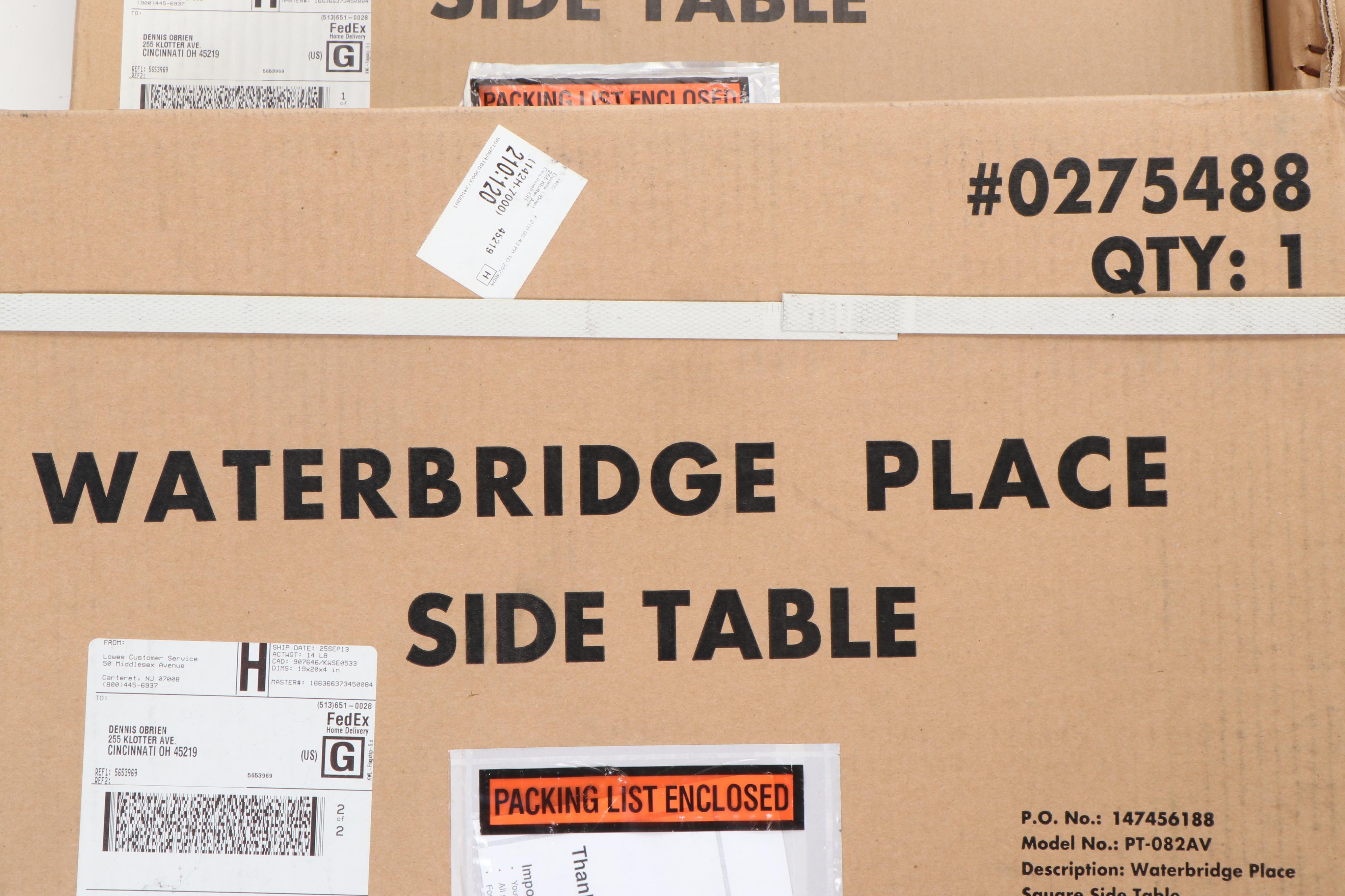 Garden Treasures and Martha Stewart Living Metal Patio Furniture