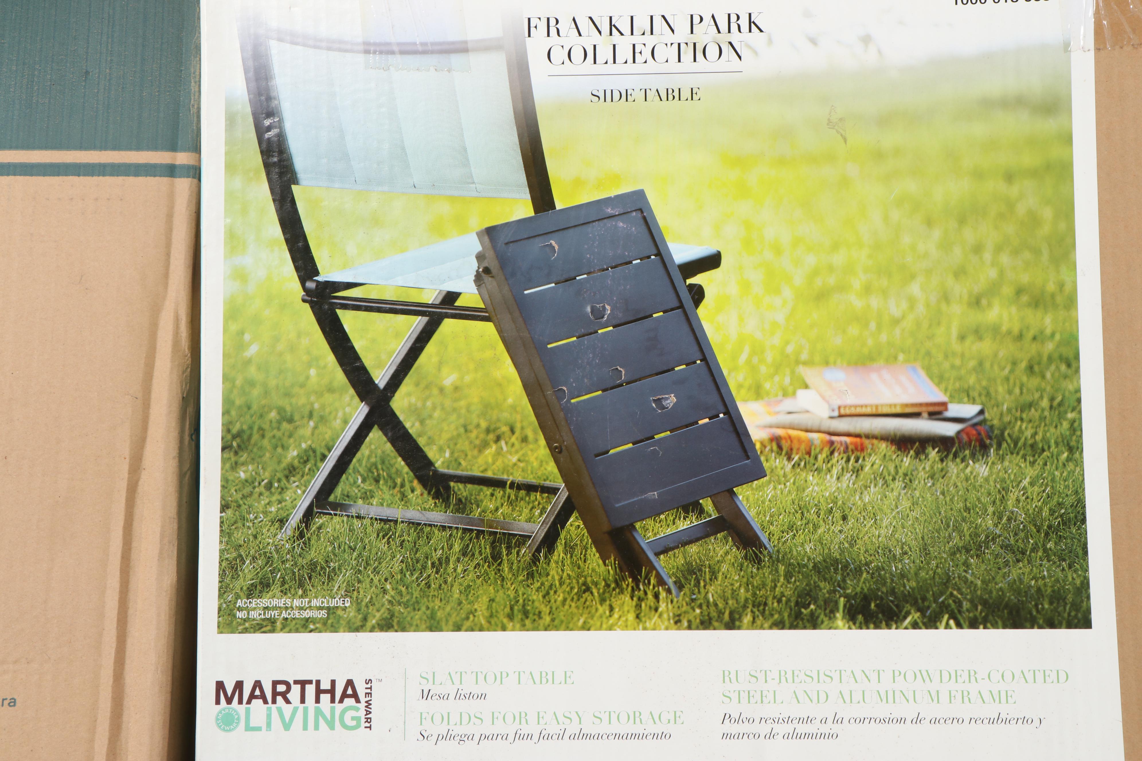 Garden Treasures and Martha Stewart Living Metal Patio Furniture