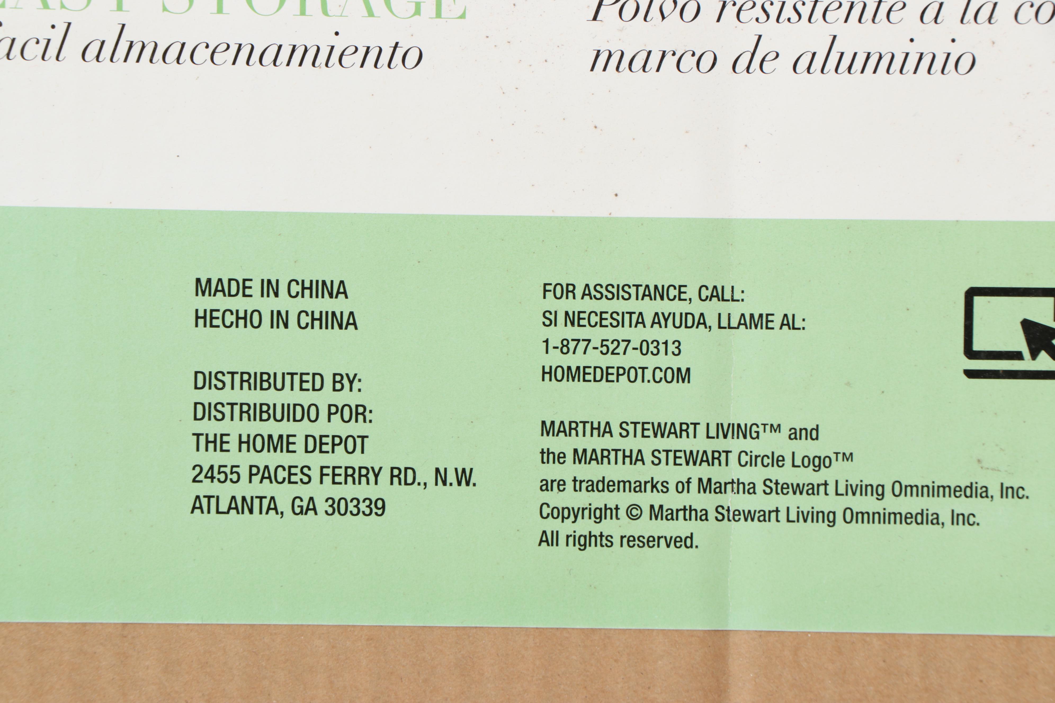 Garden Treasures and Martha Stewart Living Metal Patio Furniture