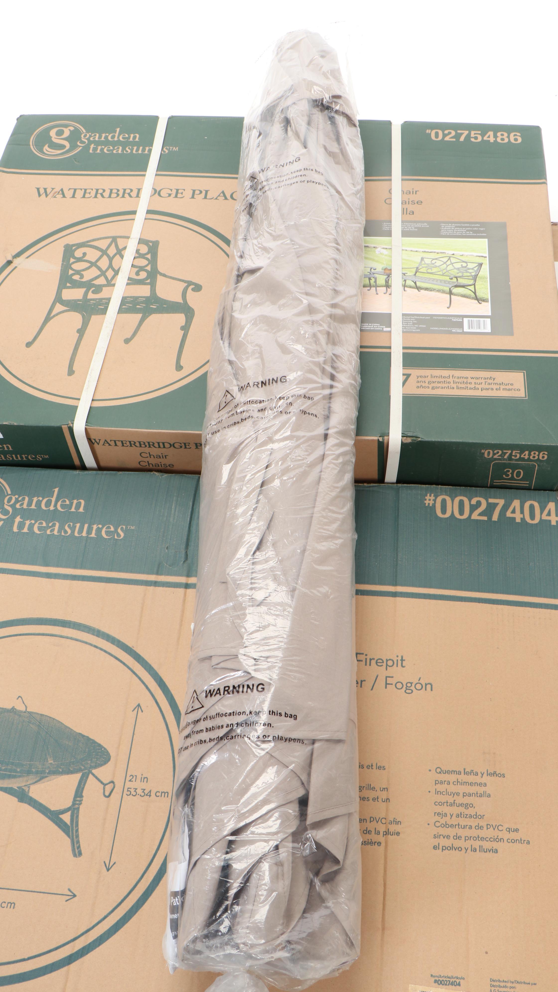 Garden Treasures and Martha Stewart Living Metal Patio Furniture