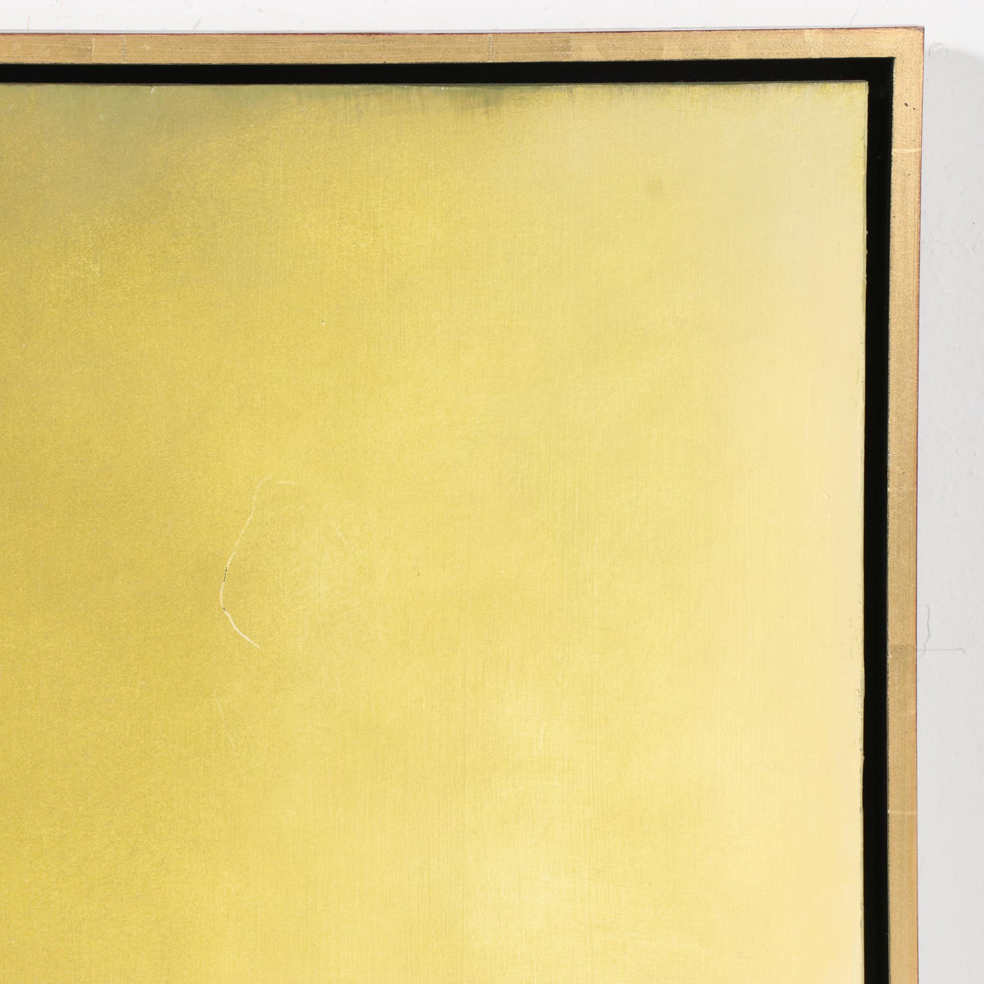 Mara Plotkin Color Field Style Oil Painting, Late 20th Century