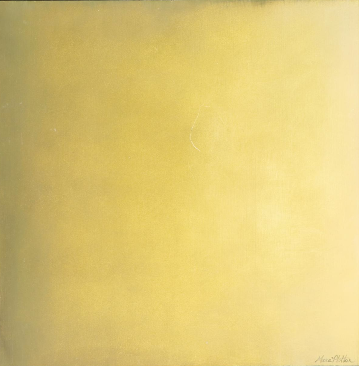 Mara Plotkin Color Field Style Oil Painting, Late 20th Century