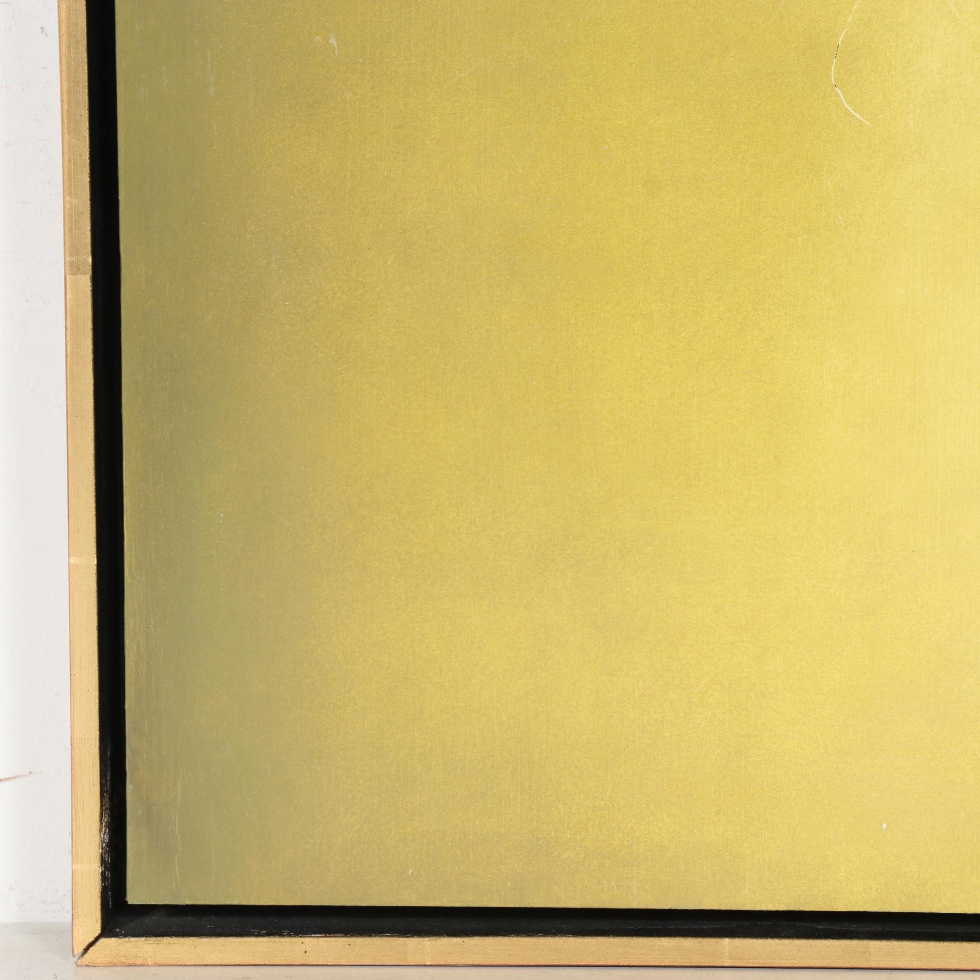 Mara Plotkin Color Field Style Oil Painting, Late 20th Century