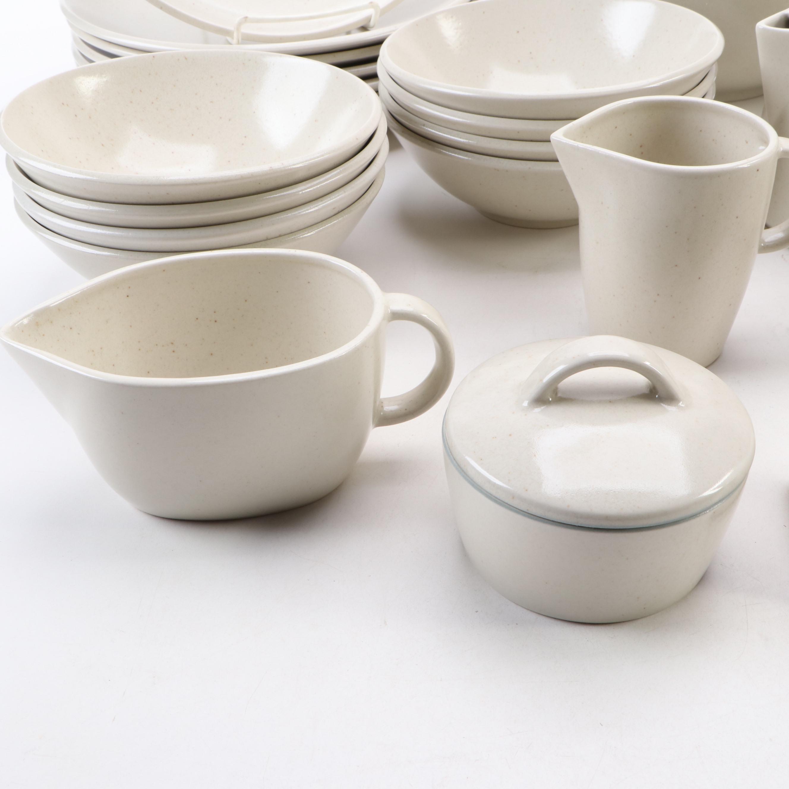 Calvin Klein Khaki Collection "Cargo" Dinnerware and Tea Set, 2001–2009