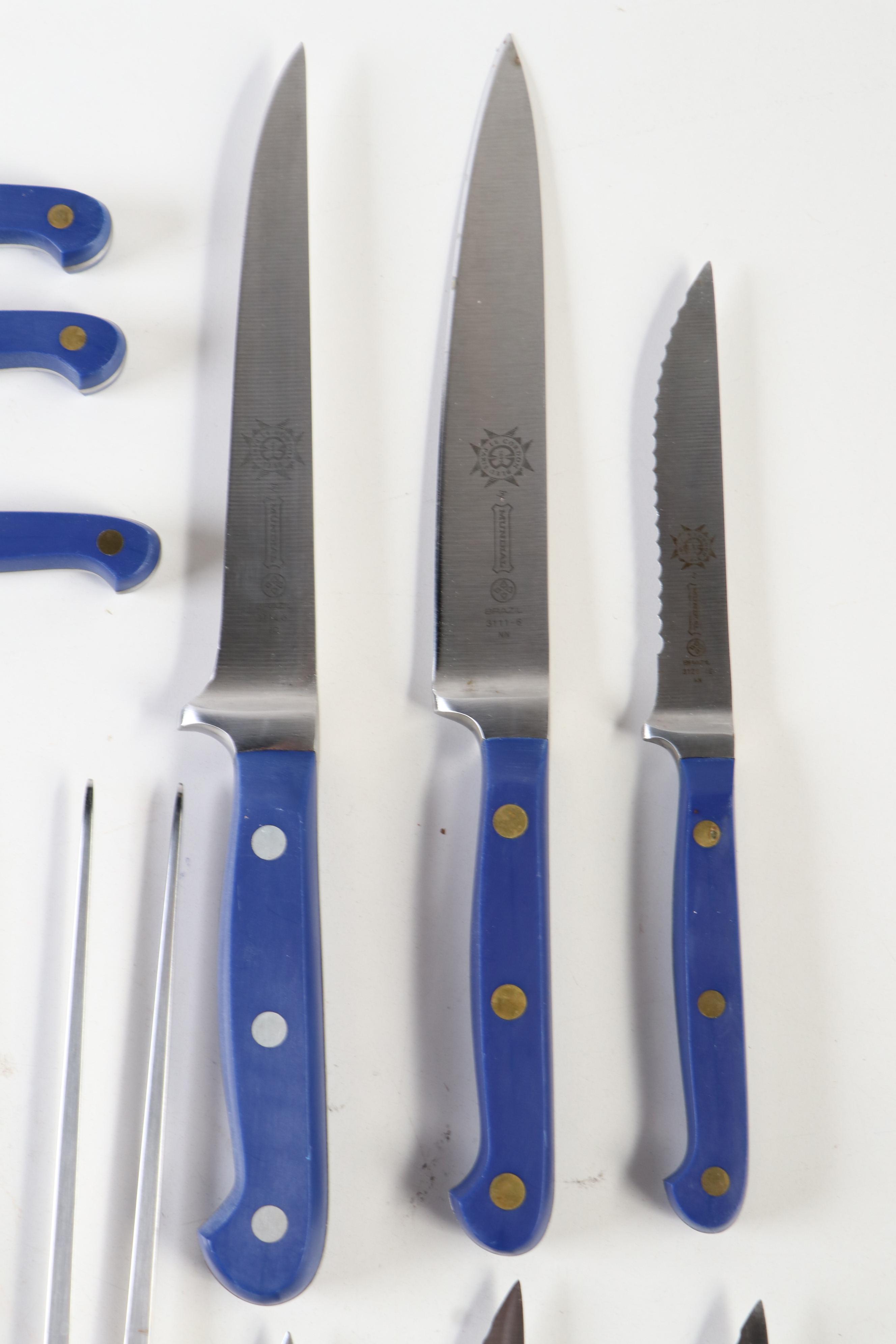 Mundial "Le Cordon Bleu" 16 Piece Block Knife Set