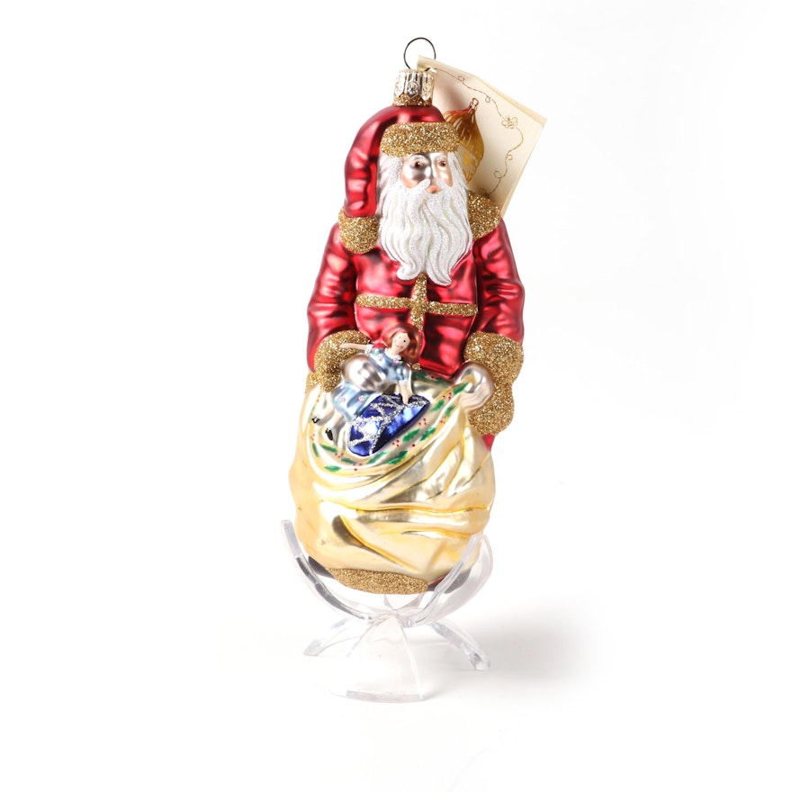 Patricia Breen Designs Santa Claus Ornament