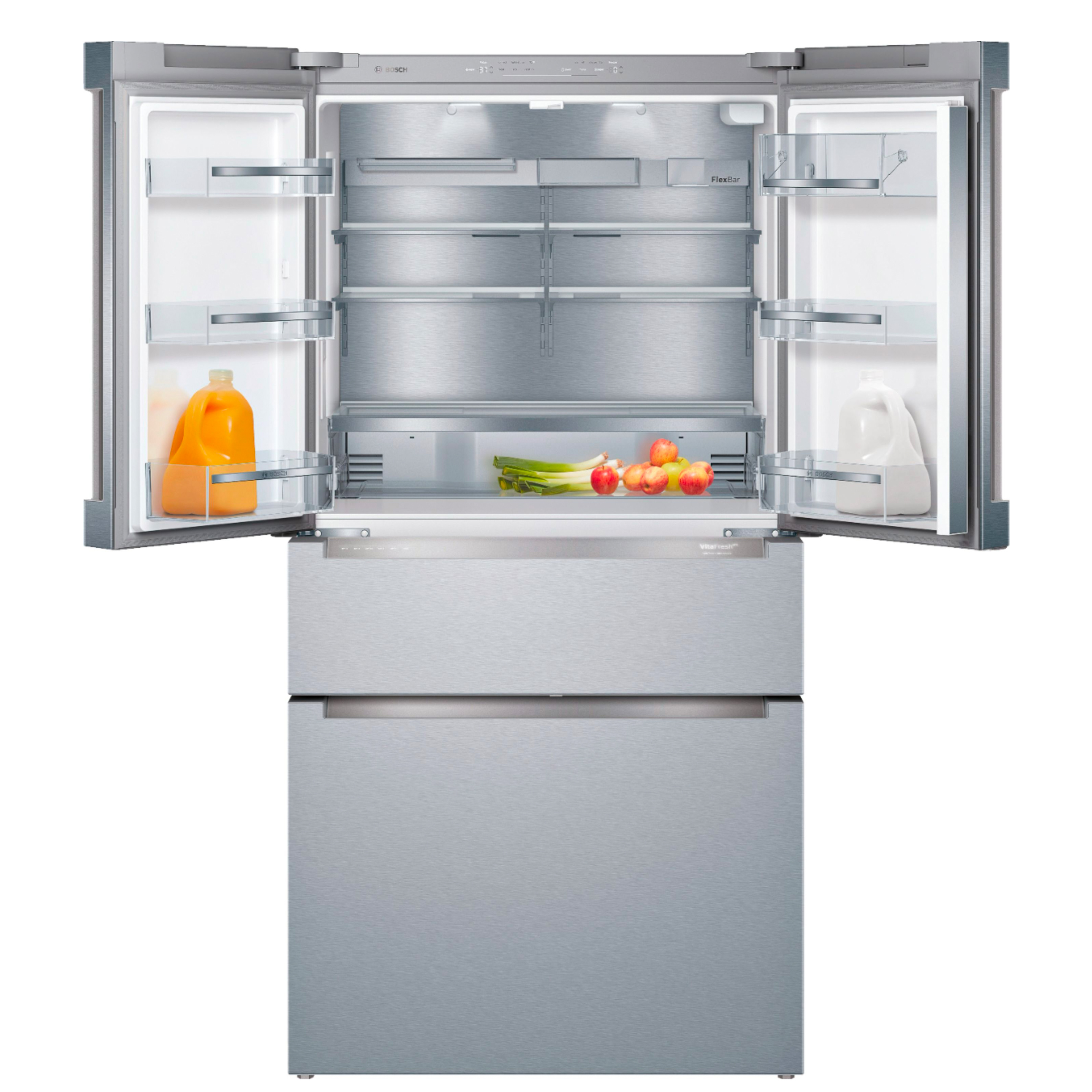 Bosch 800 Series 36" Stainless Steel Counter Depth French Door Refrigerator