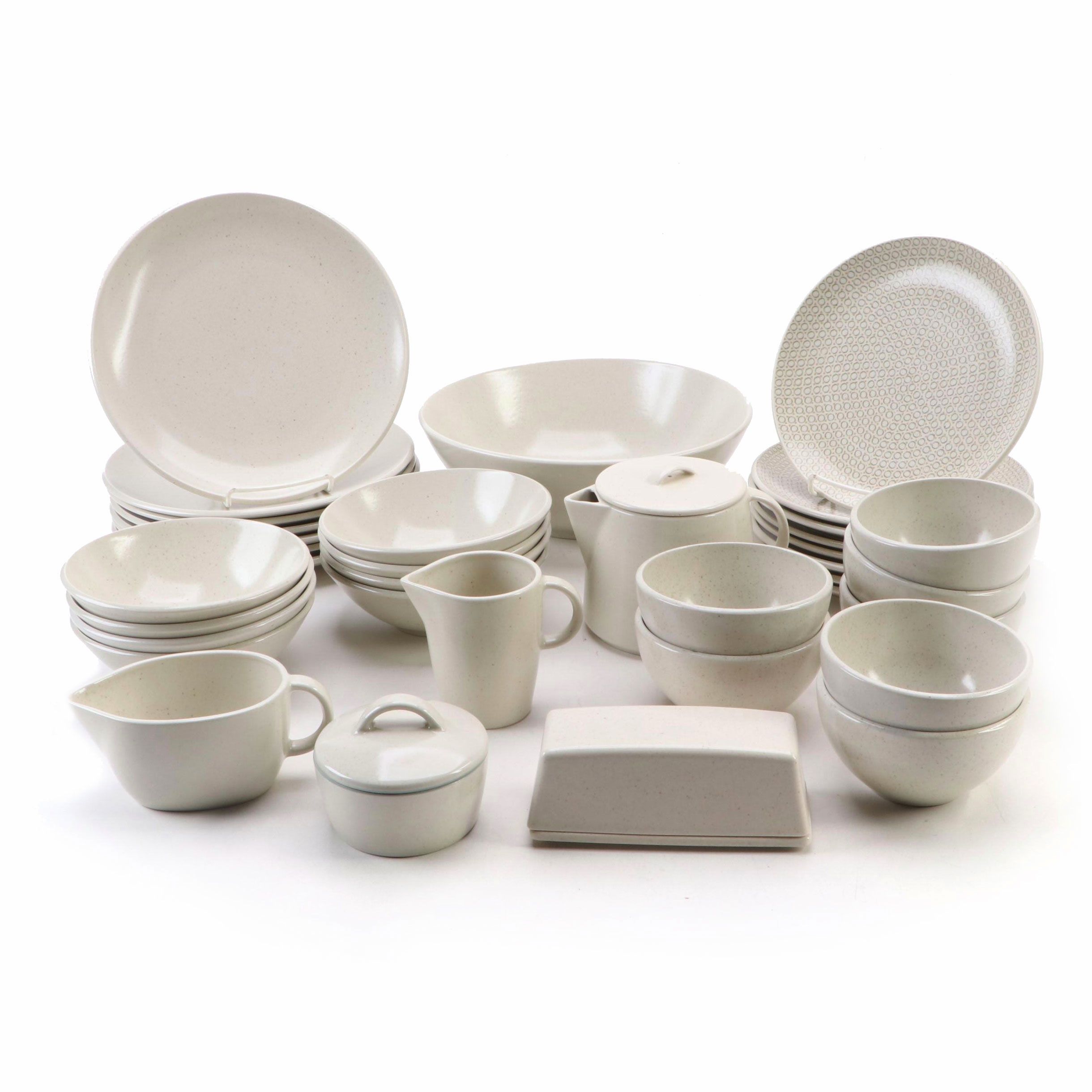 Calvin Klein Khaki Collection "Cargo" Dinnerware and Tea Set, 2001–2009
