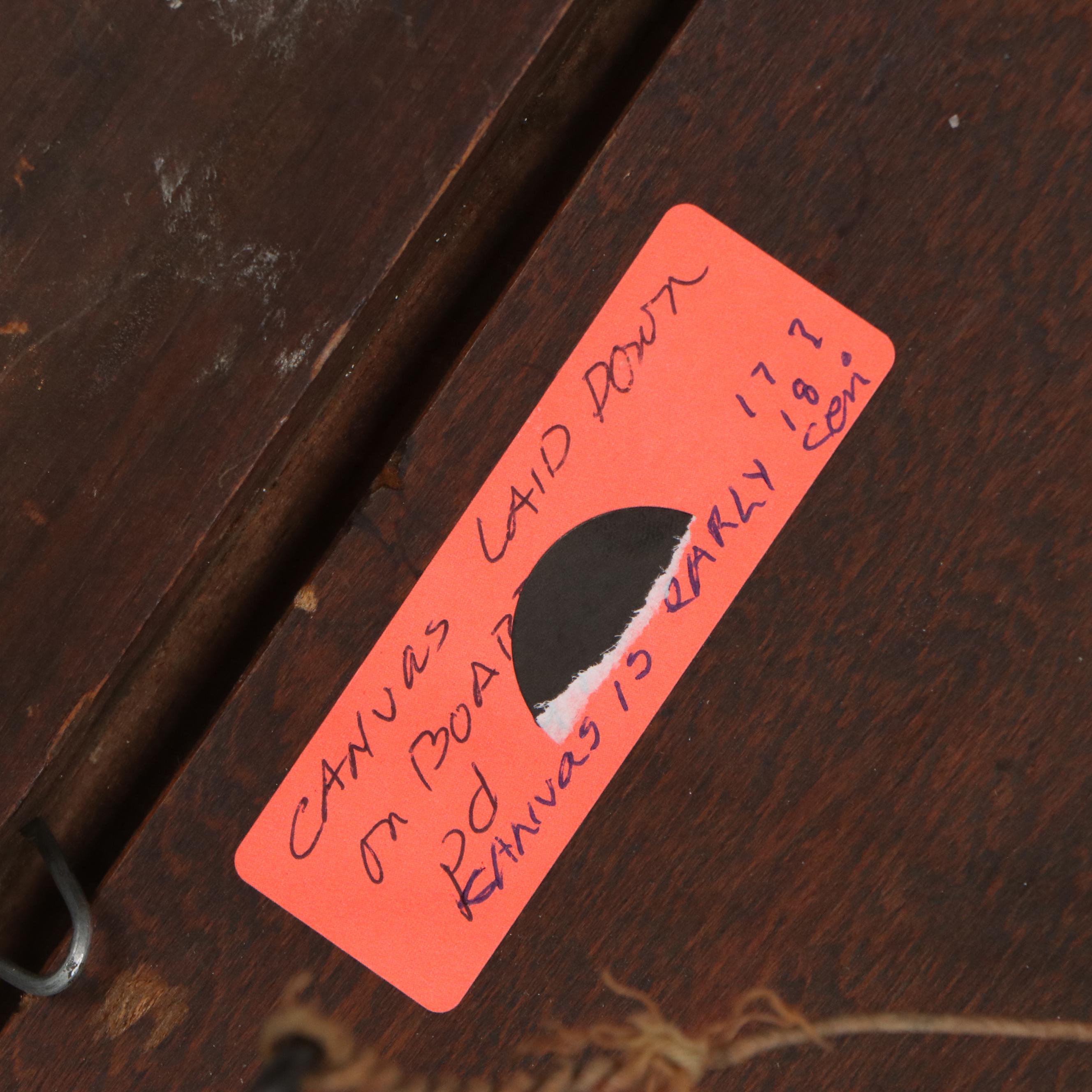 Oil Painting after Andrea del Sarto "Saint John the Baptist"