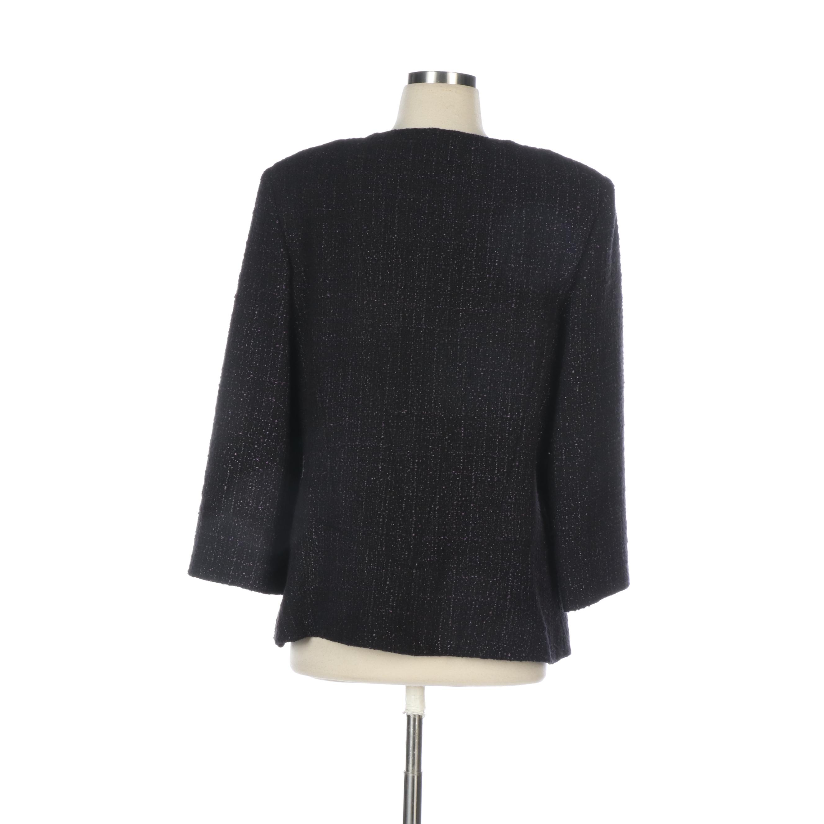 Chanel Purple Fantasy Tweed Jacket