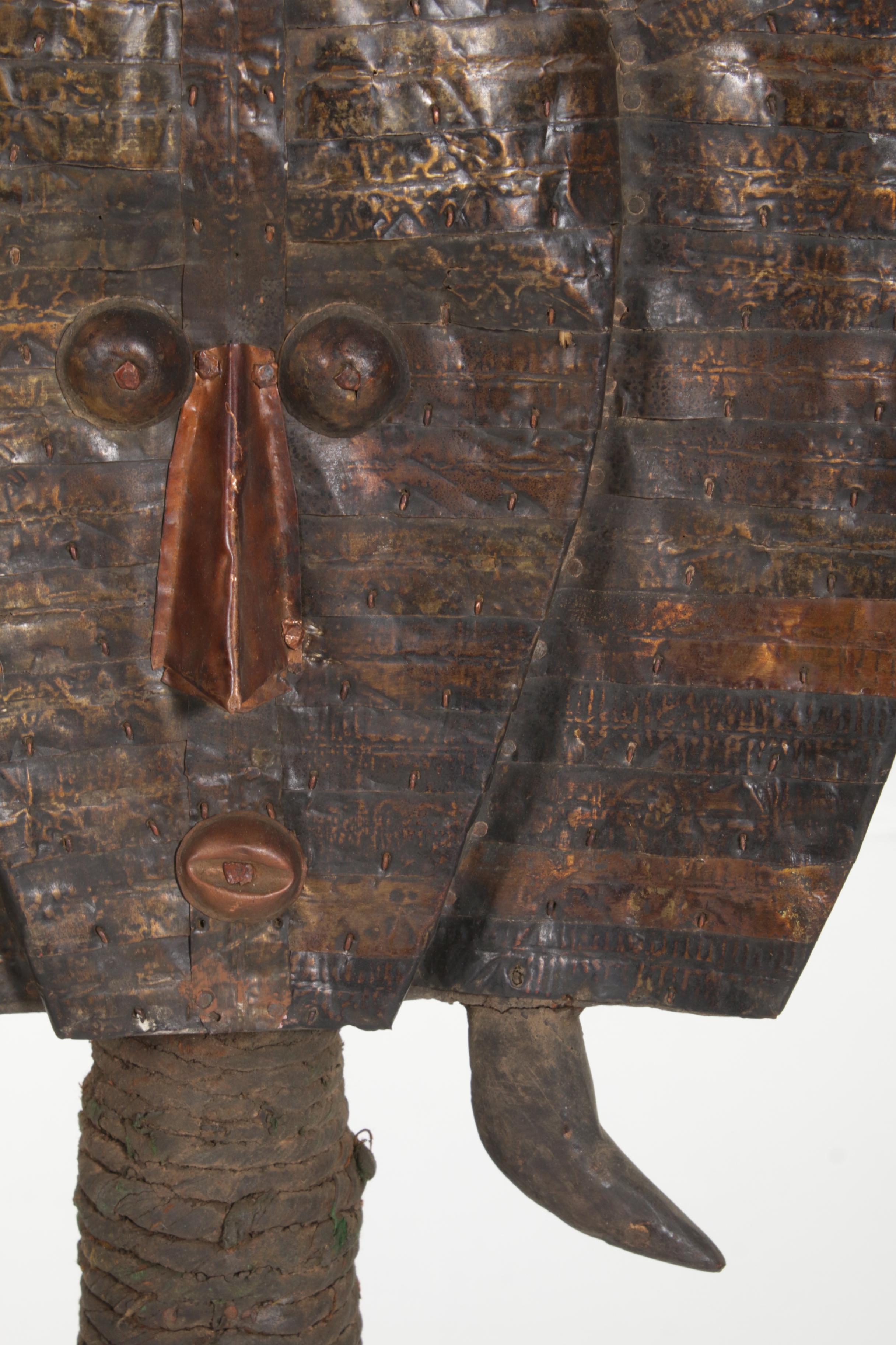 Kota-Mahongwe Reliquary Guardian Figure, Gabon, 20th Century