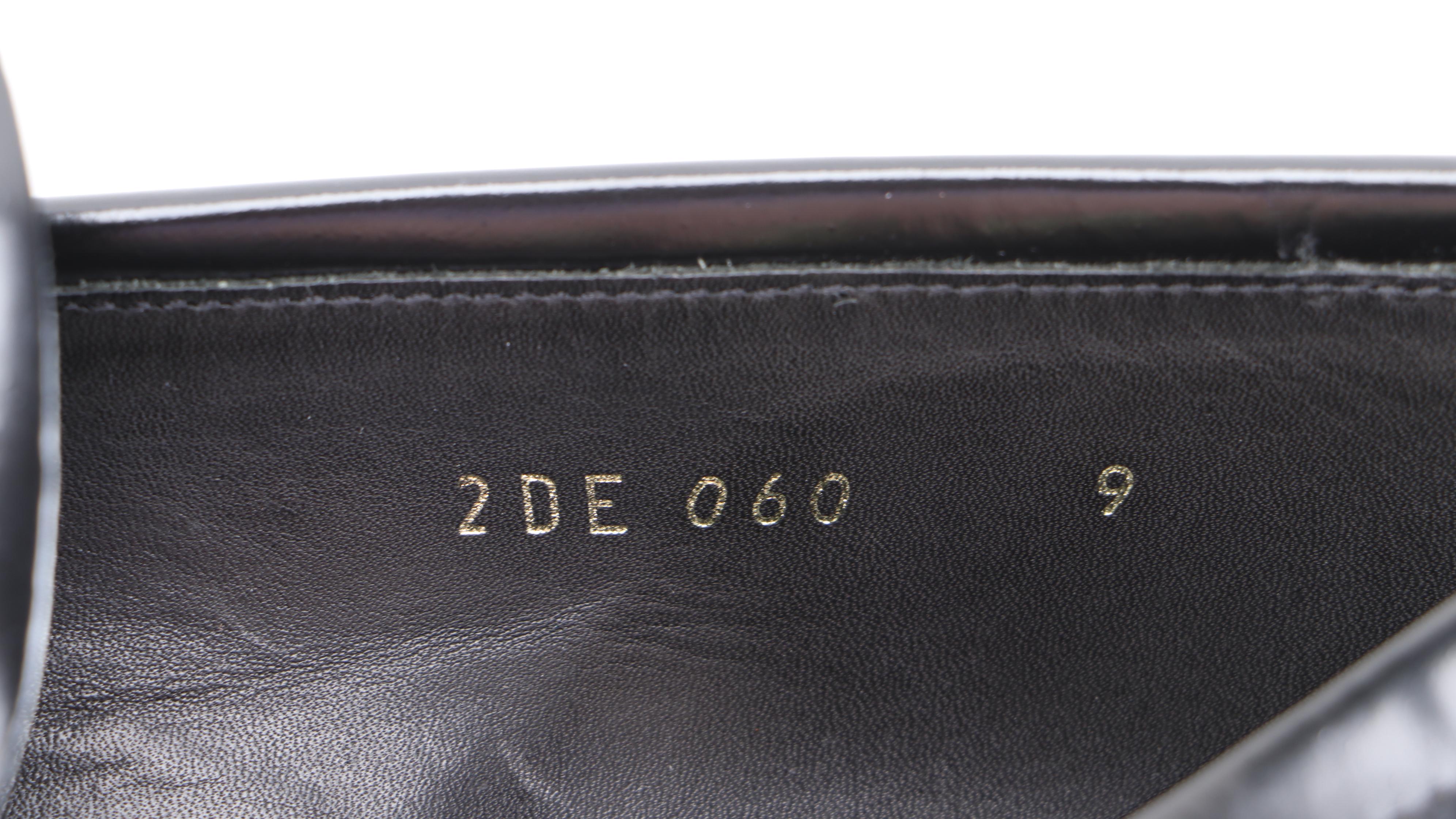 Men's Prada Black Logo Plaque Loafers