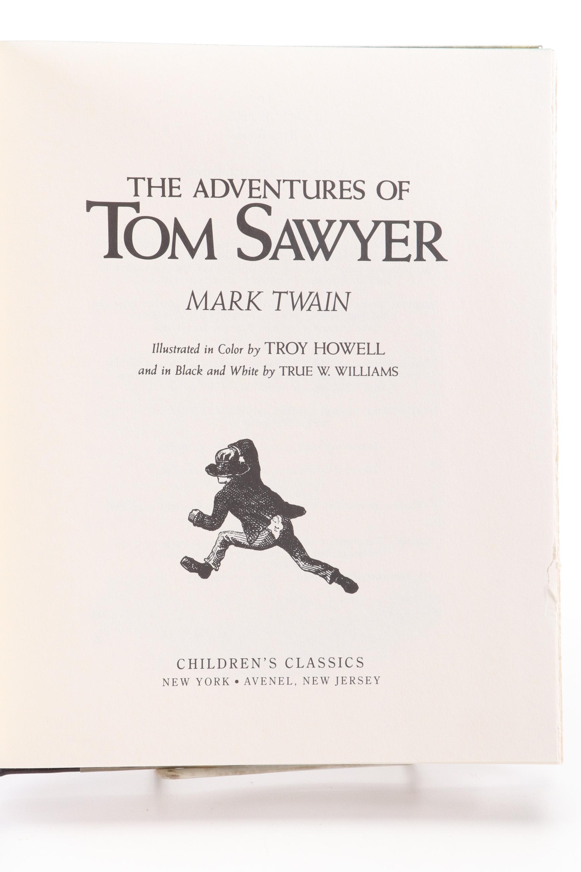 Classic Fiction Including "The Adventures of Tom Sawyer" and "Peter Pan"