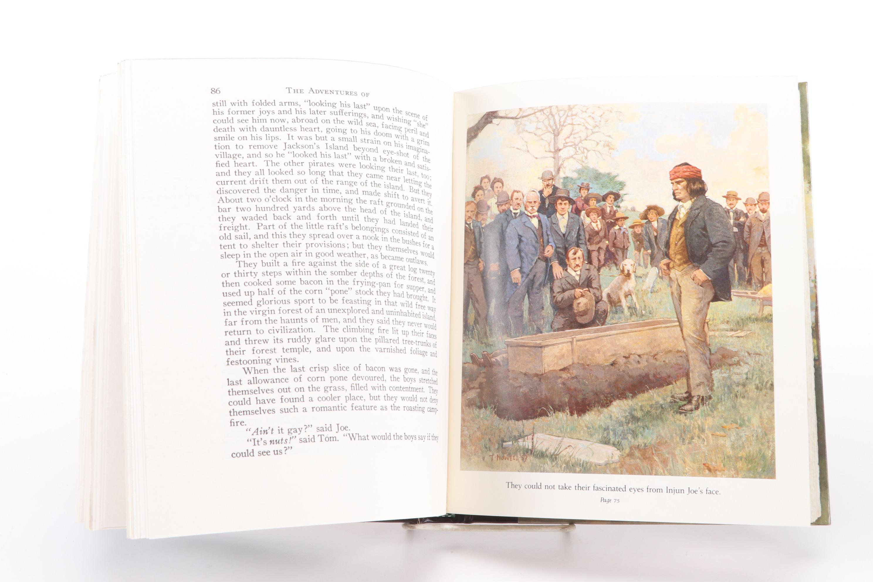 Classic Fiction Including "The Adventures of Tom Sawyer" and "Peter Pan"