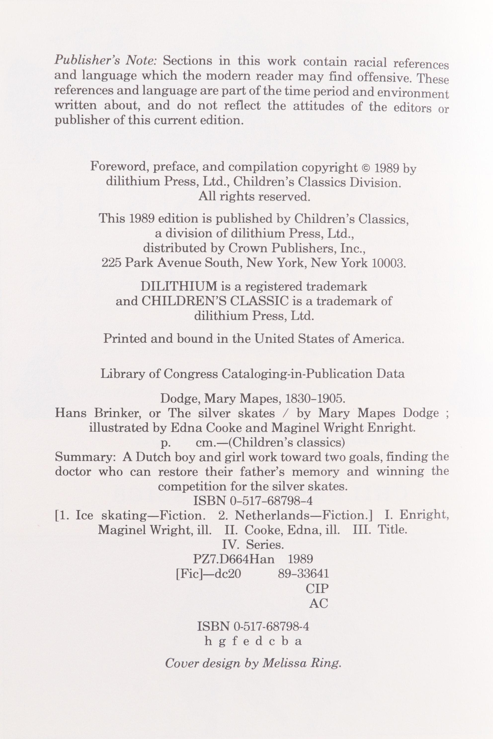 Classic Fiction Including "The Adventures of Tom Sawyer" and "Peter Pan"