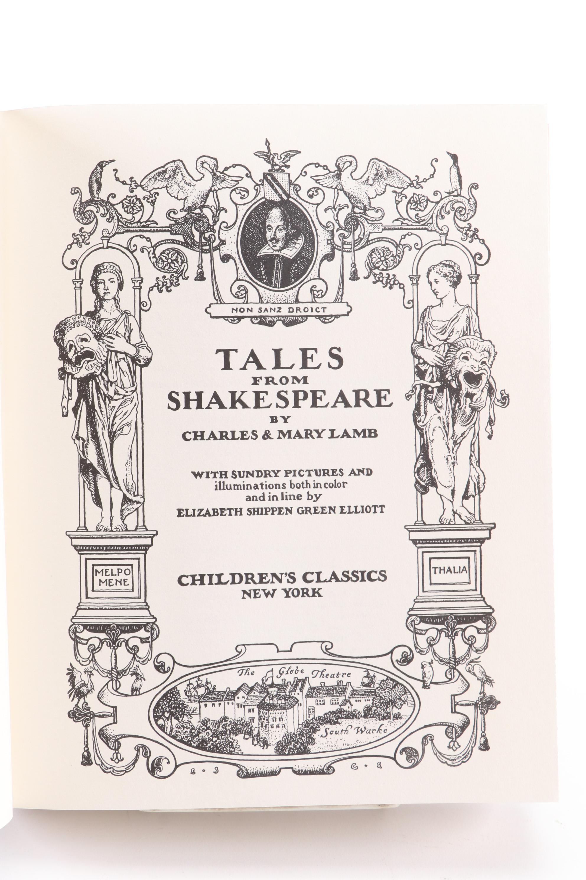 Classic Fiction Including "The Adventures of Tom Sawyer" and "Peter Pan"