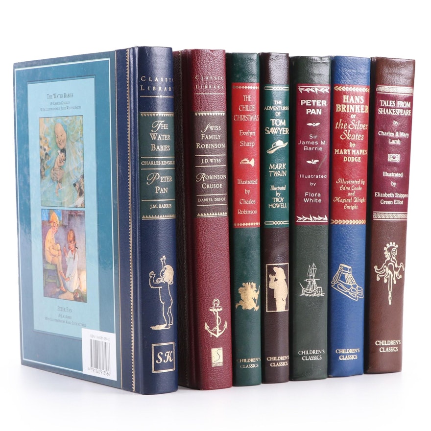 Classic Fiction Including "The Adventures of Tom Sawyer" and "Peter Pan"