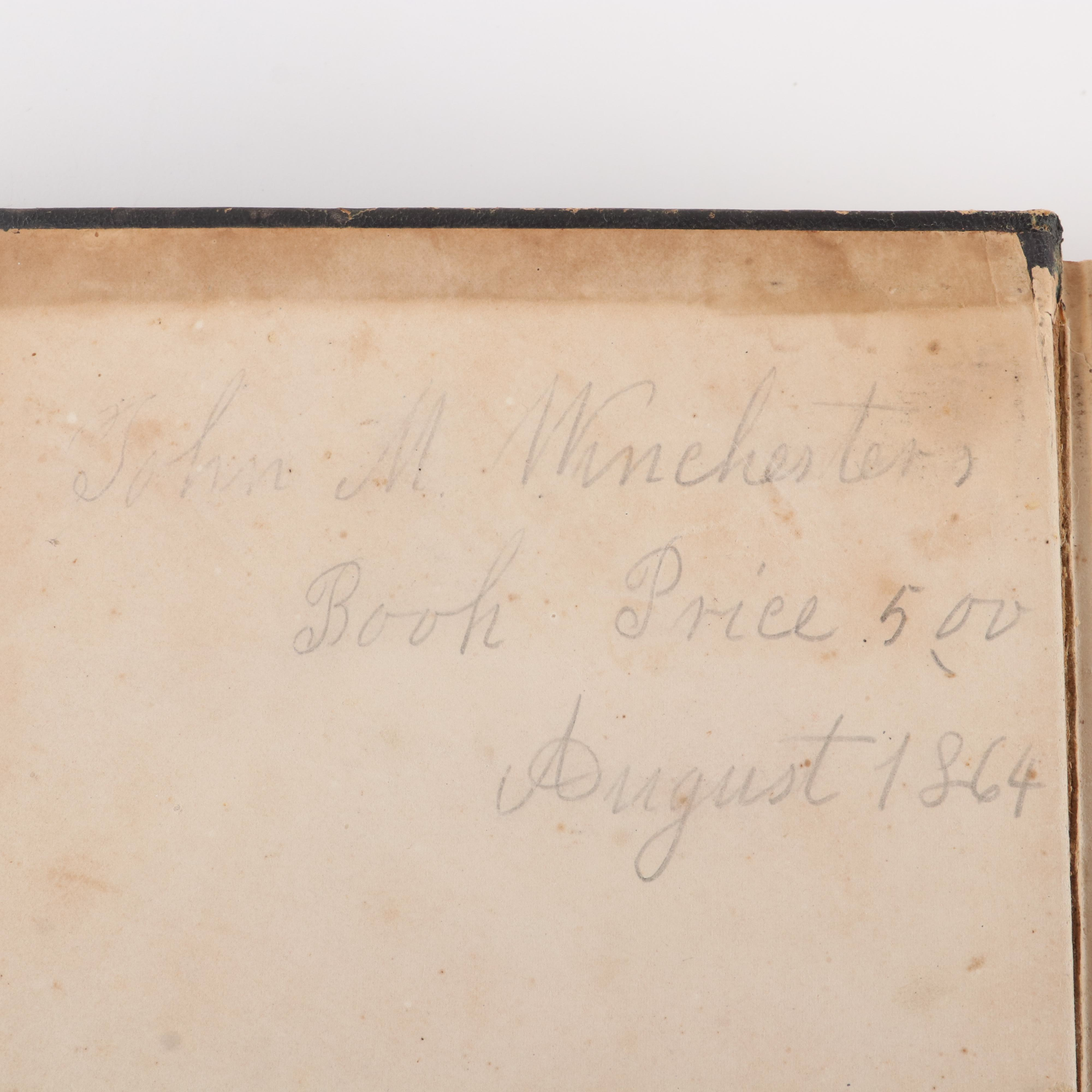 Leather Bound Family Bible and Holy Bible, 1861 and 1877