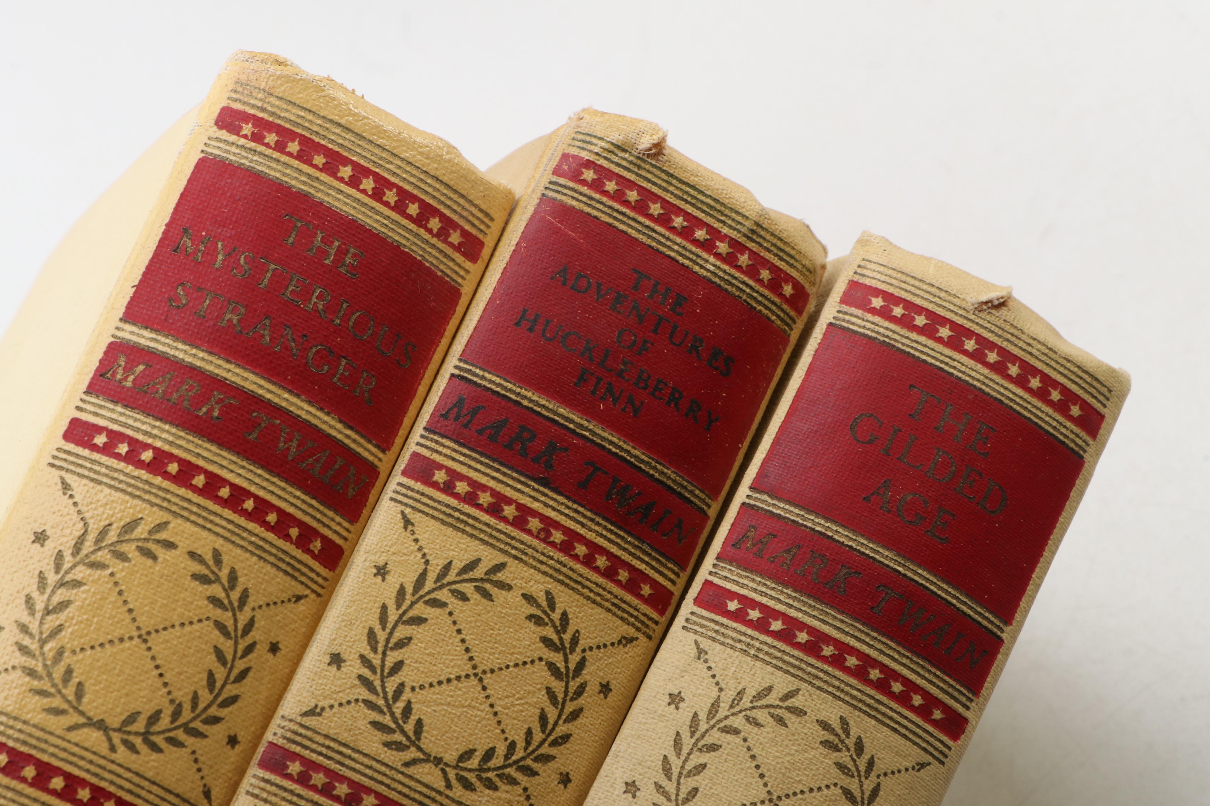 "Complete Works of Mark Twain" American Artists Edition Twenty-Four Volume Set