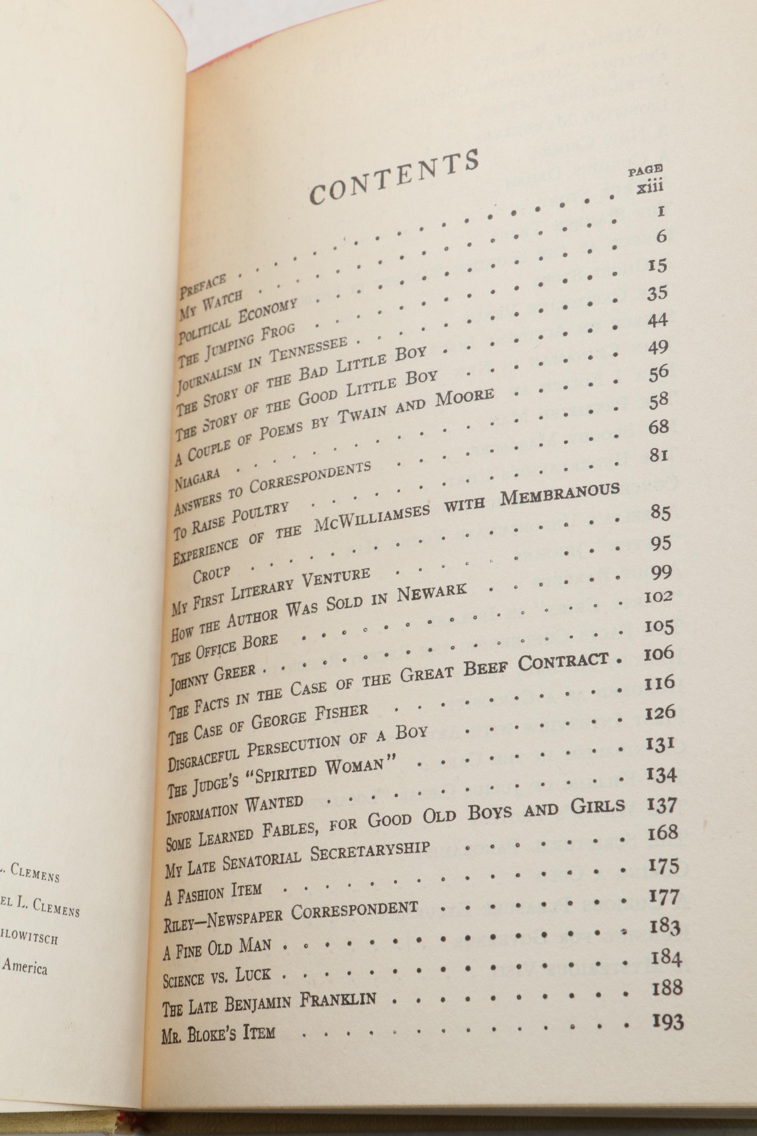 "Complete Works of Mark Twain" American Artists Edition Twenty-Four Volume Set