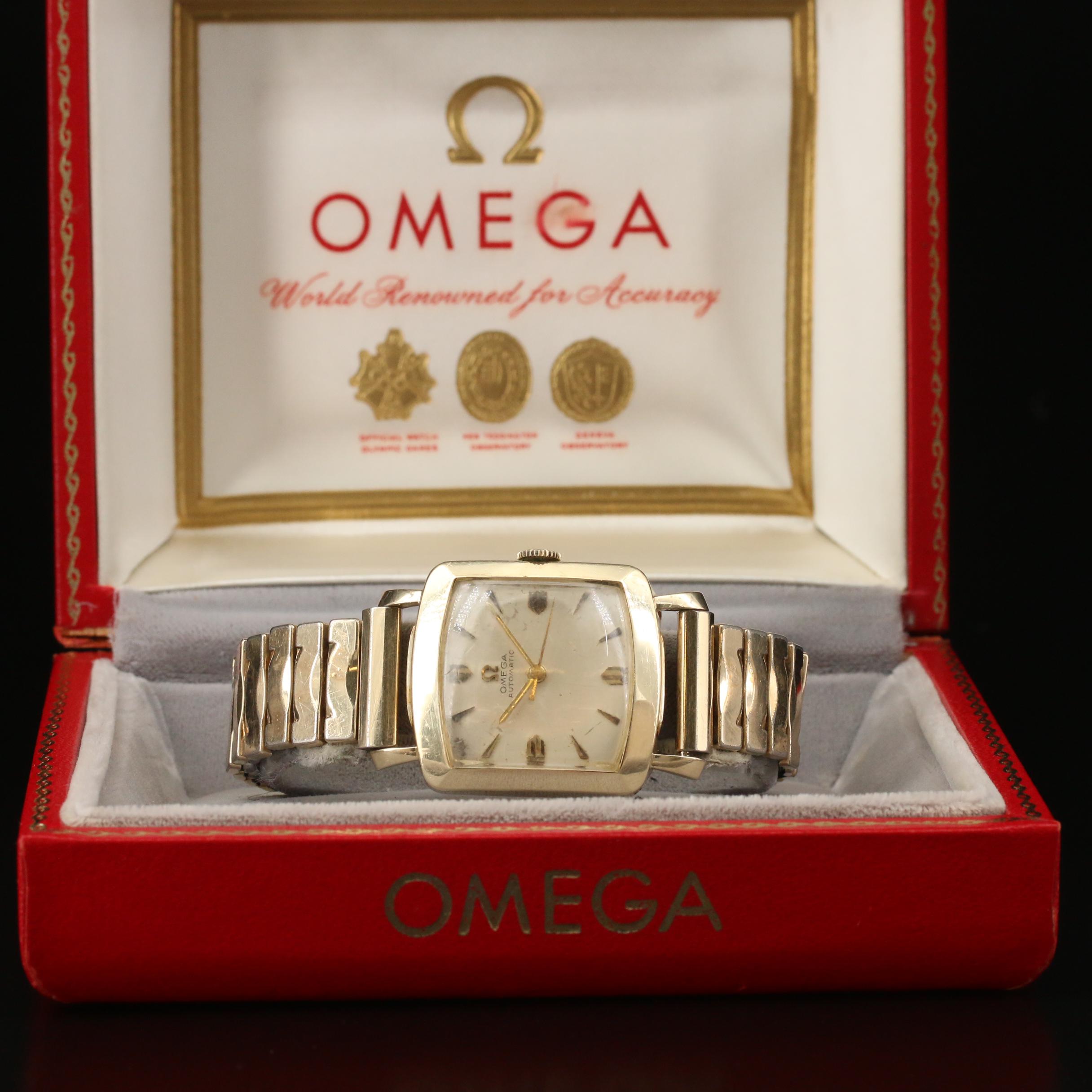 1954 Omega C-6271 14K Gold Filled Automatic Watch