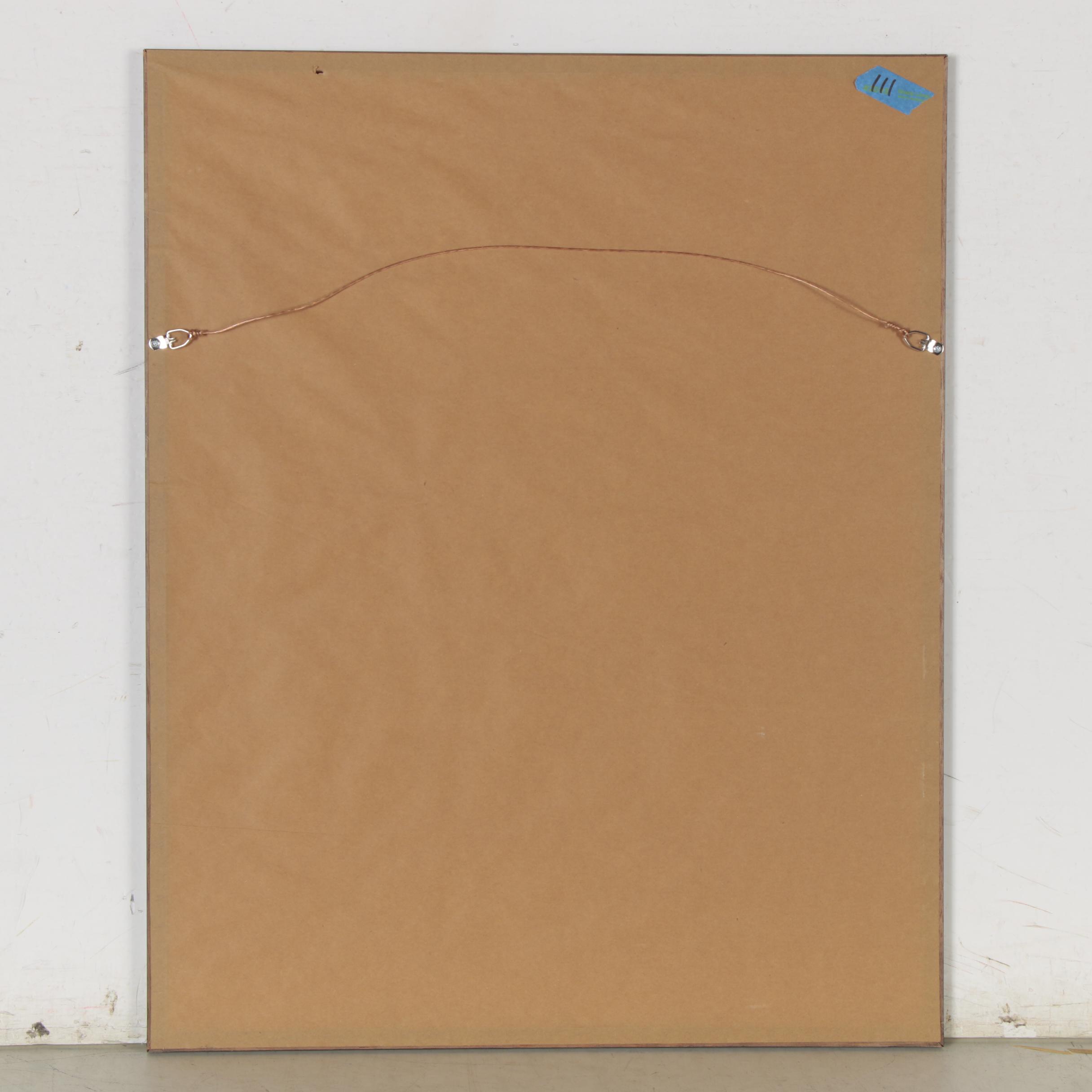 Noel J. Cortes Charcoal Drawing Figure Study, 1936