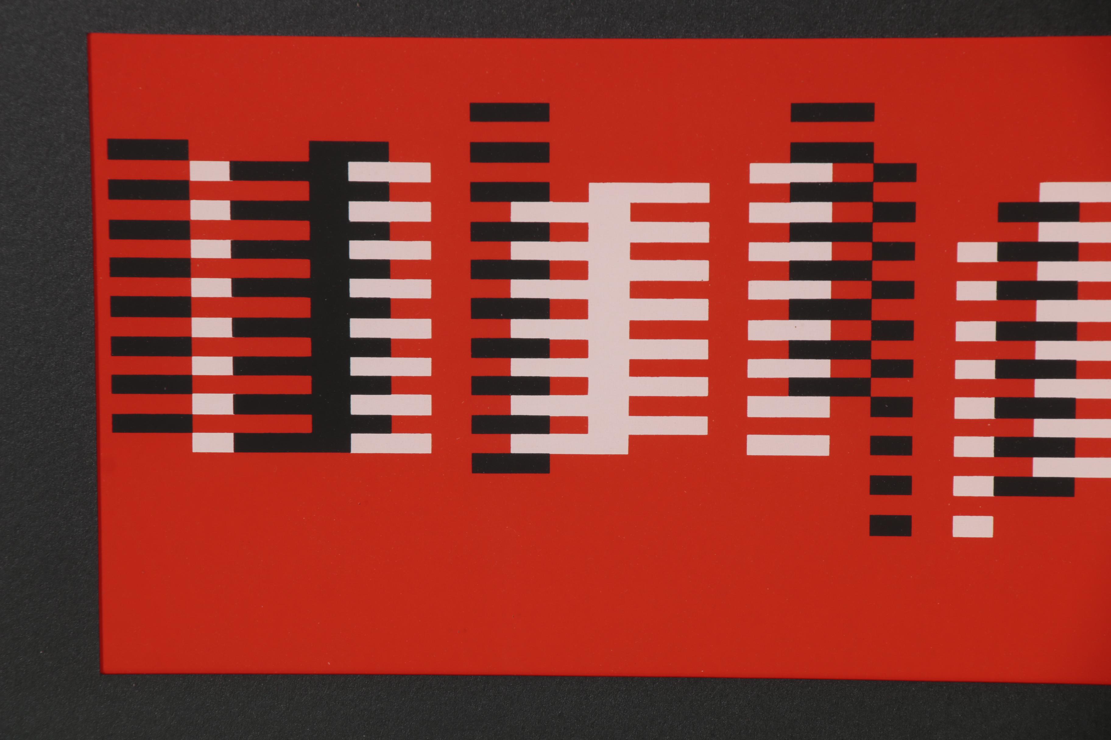 Josef Albers Serigraph from "Formulation: Articulation," 1972