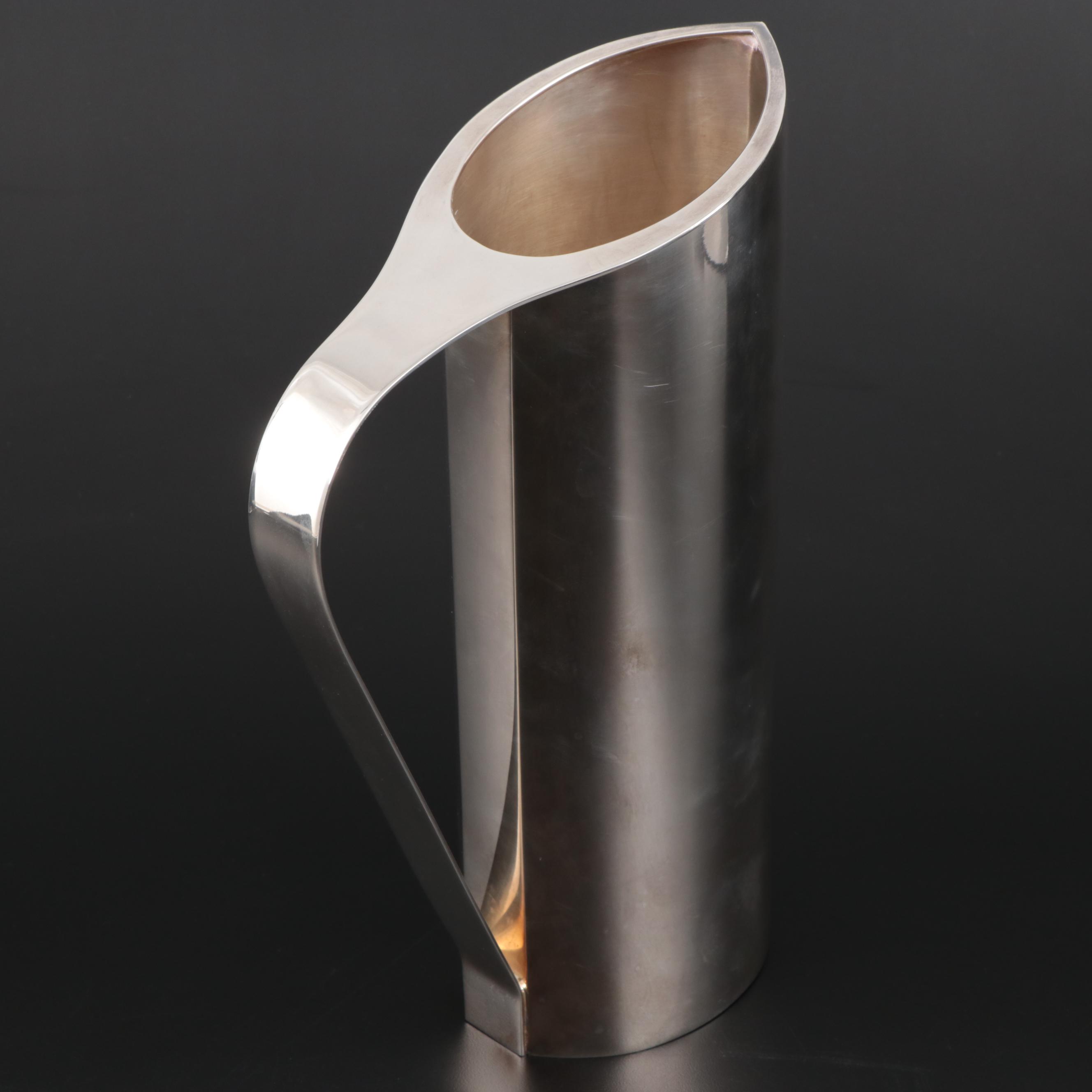 Pampaloni Ermindo di Pampaloni Franco for Gucci Sterling Silver Pitcher