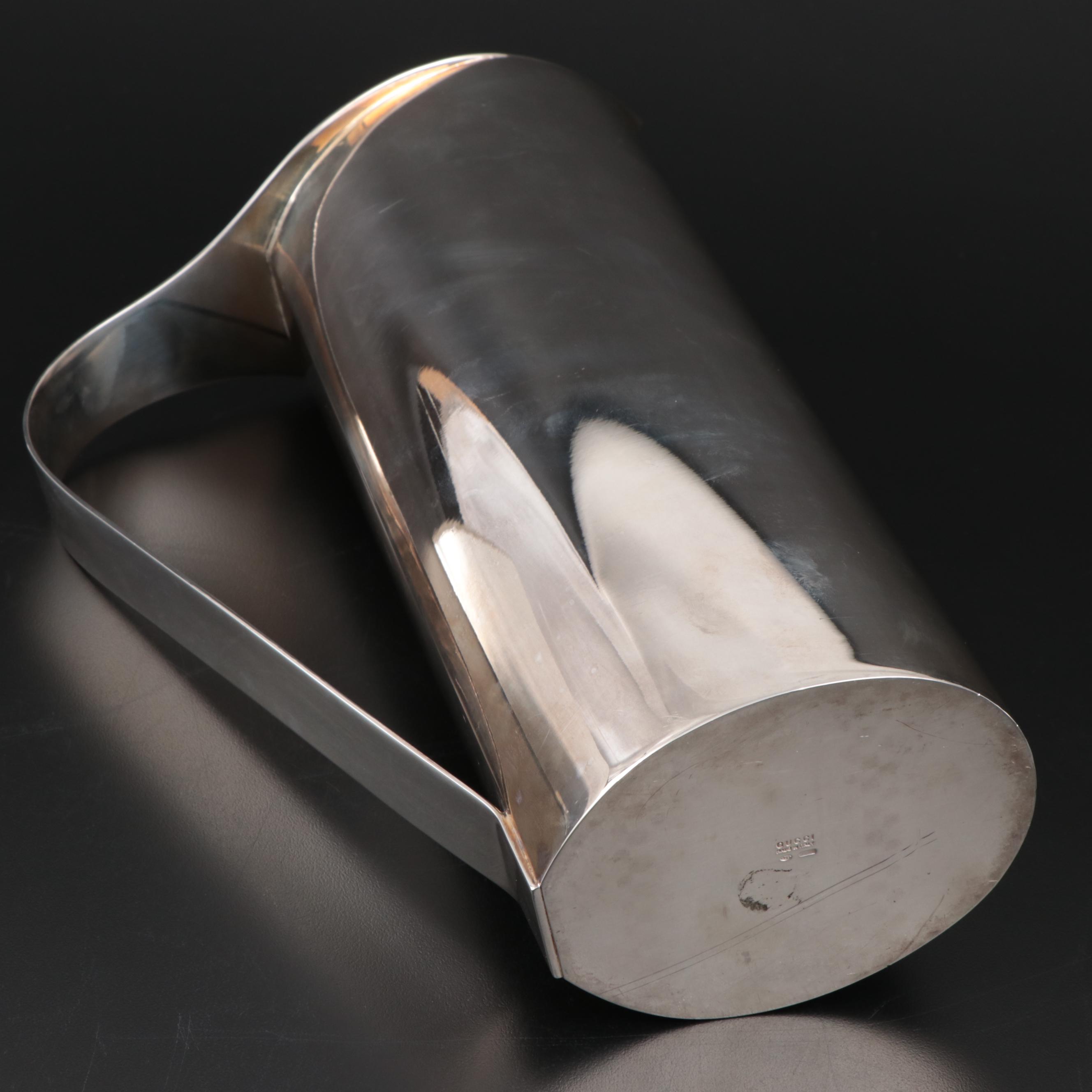 Pampaloni Ermindo di Pampaloni Franco for Gucci Sterling Silver Pitcher